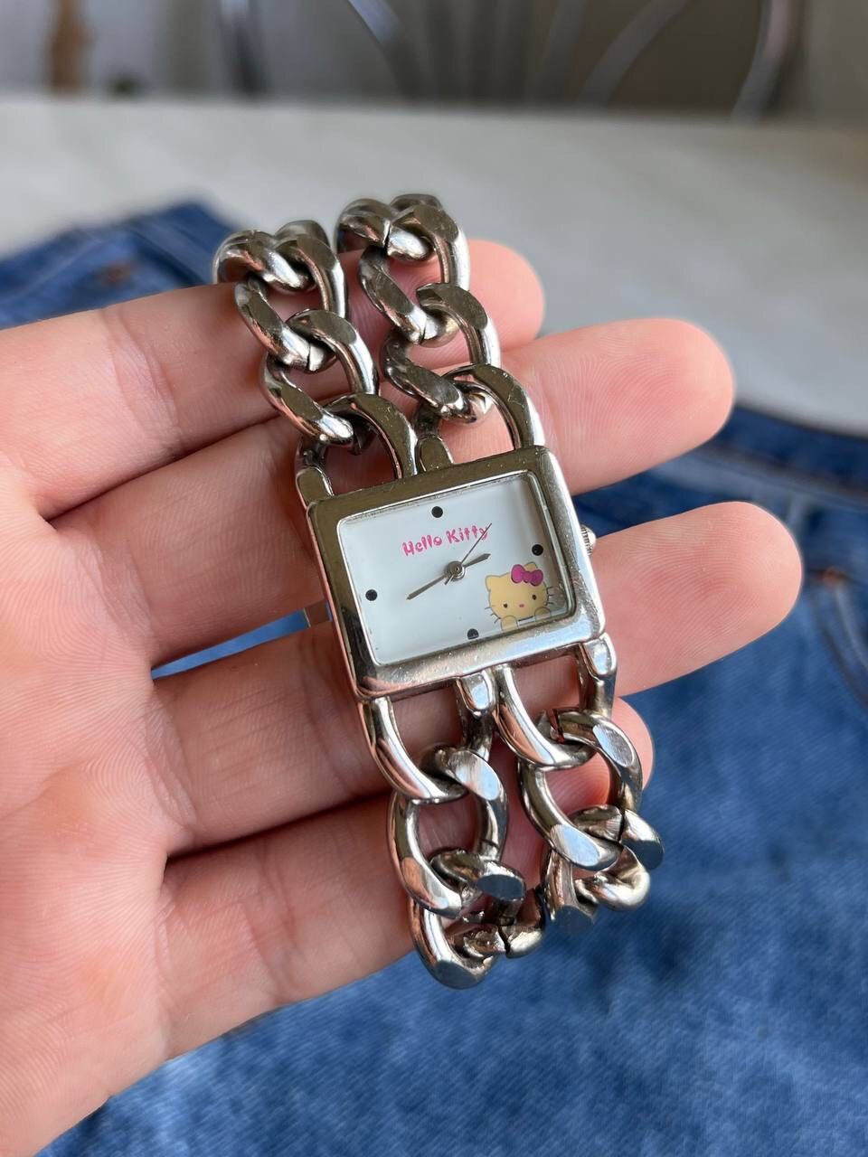 Japanese Brand Vintage Japanese style Hello Kitty Watch Futuristic Steel Size ONE SIZE - 3 Thumbnail