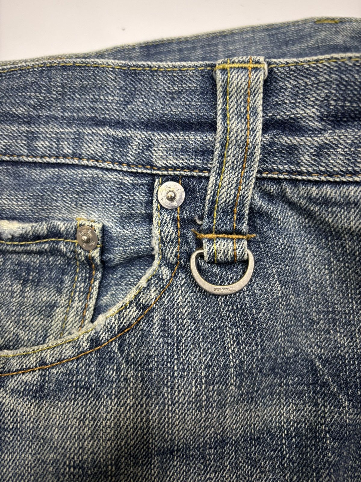 Sophnet. 🔥SOPHNET X-146 PAINTER BAGGY JEANS DISTRESSED DENIM Size US 36 / EU 52 - 11 Thumbnail