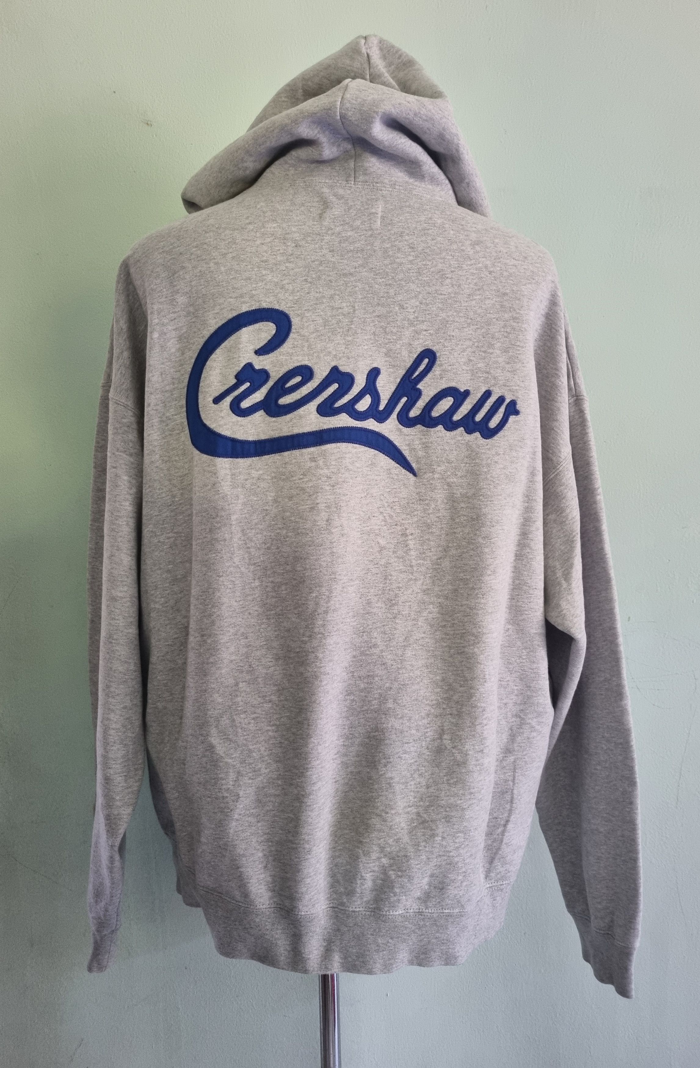 FEAR OF GOD ESSENTIALS × TMC Crenshaw レア Fear of God Essentials x TMC Crenshaw Hoodie Grey Men's