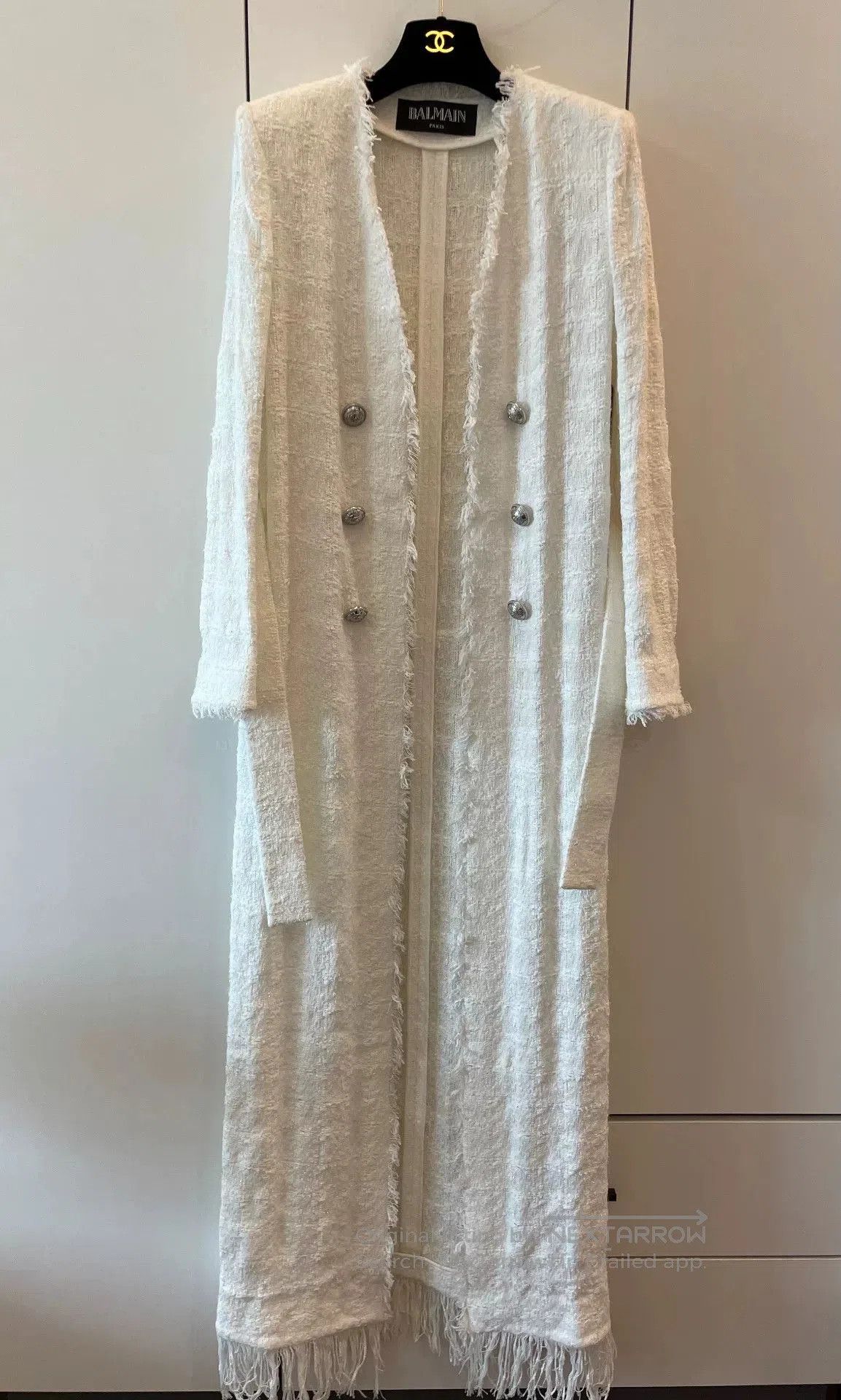 Balmain Balmain Knitted Coat. Size S / US 4 / IT 40 - 1 Thumbnail