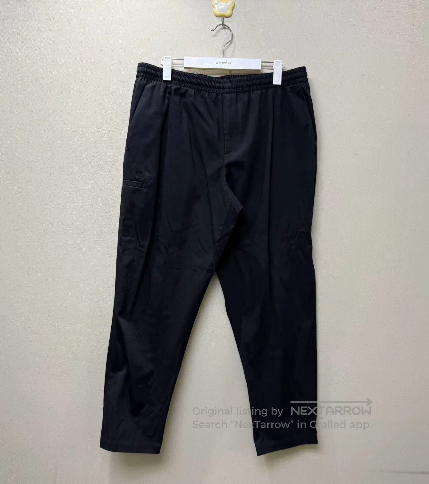 Dior DIOR Black Embossed CD Logo Trousers. Size US 36 / EU 52 - 1 Thumbnail