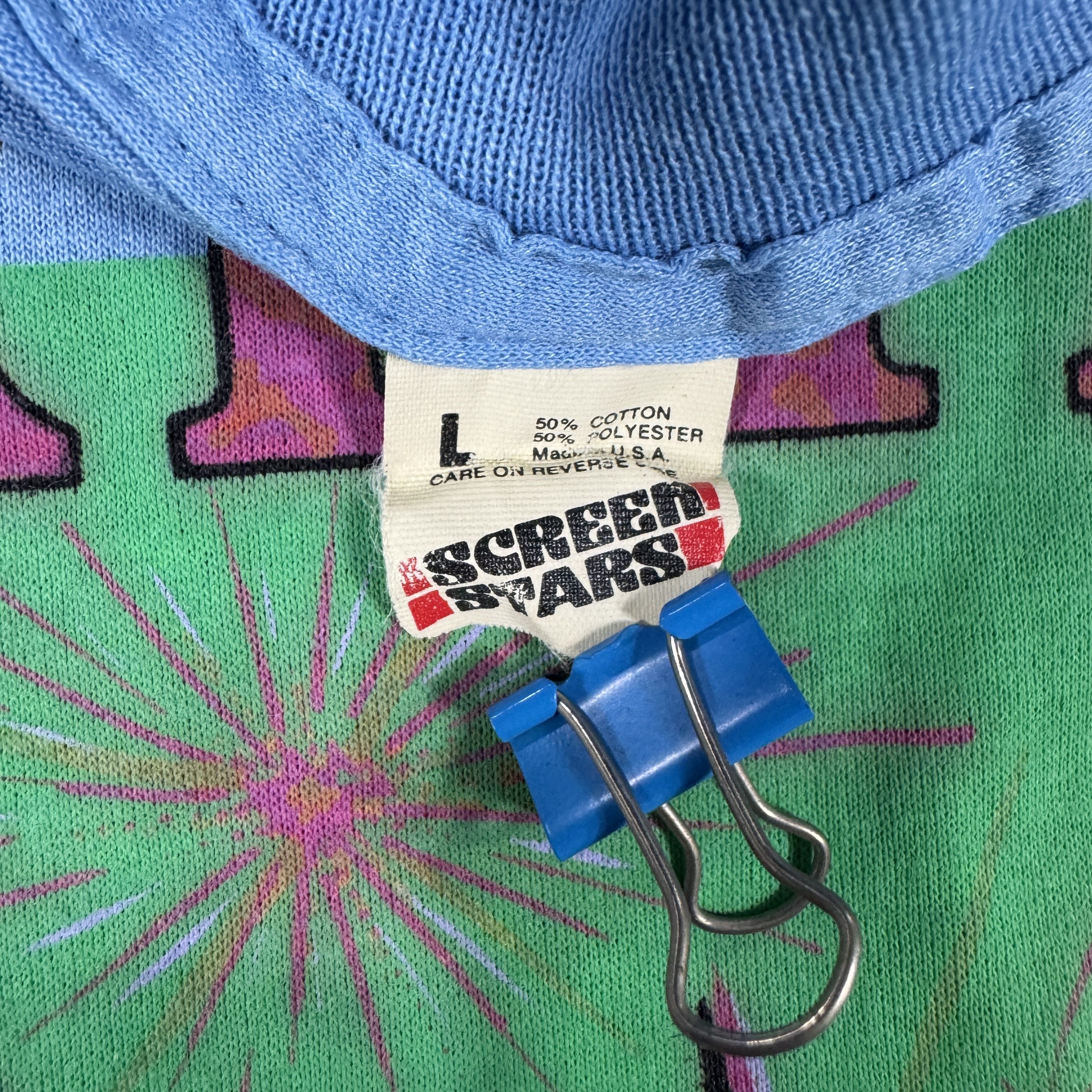 Vintage Vintage 80s Partying Liverty Tee Size US L / EU 52-54 / 3 - 6 Thumbnail