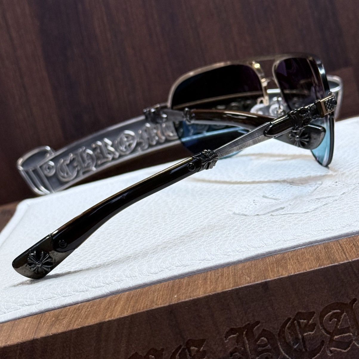 Chrome Hearts Chrome Hearts Blade Hummer I 1/1 Sunglasses Size ONE SIZE - 5 Thumbnail