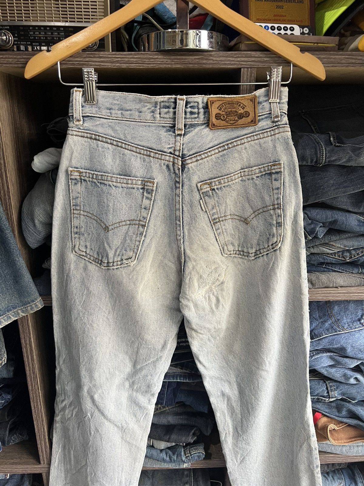 Levi's 🔥Vintage Levis Distressed Denim Size US 26 / EU 42 - 12 Thumbnail