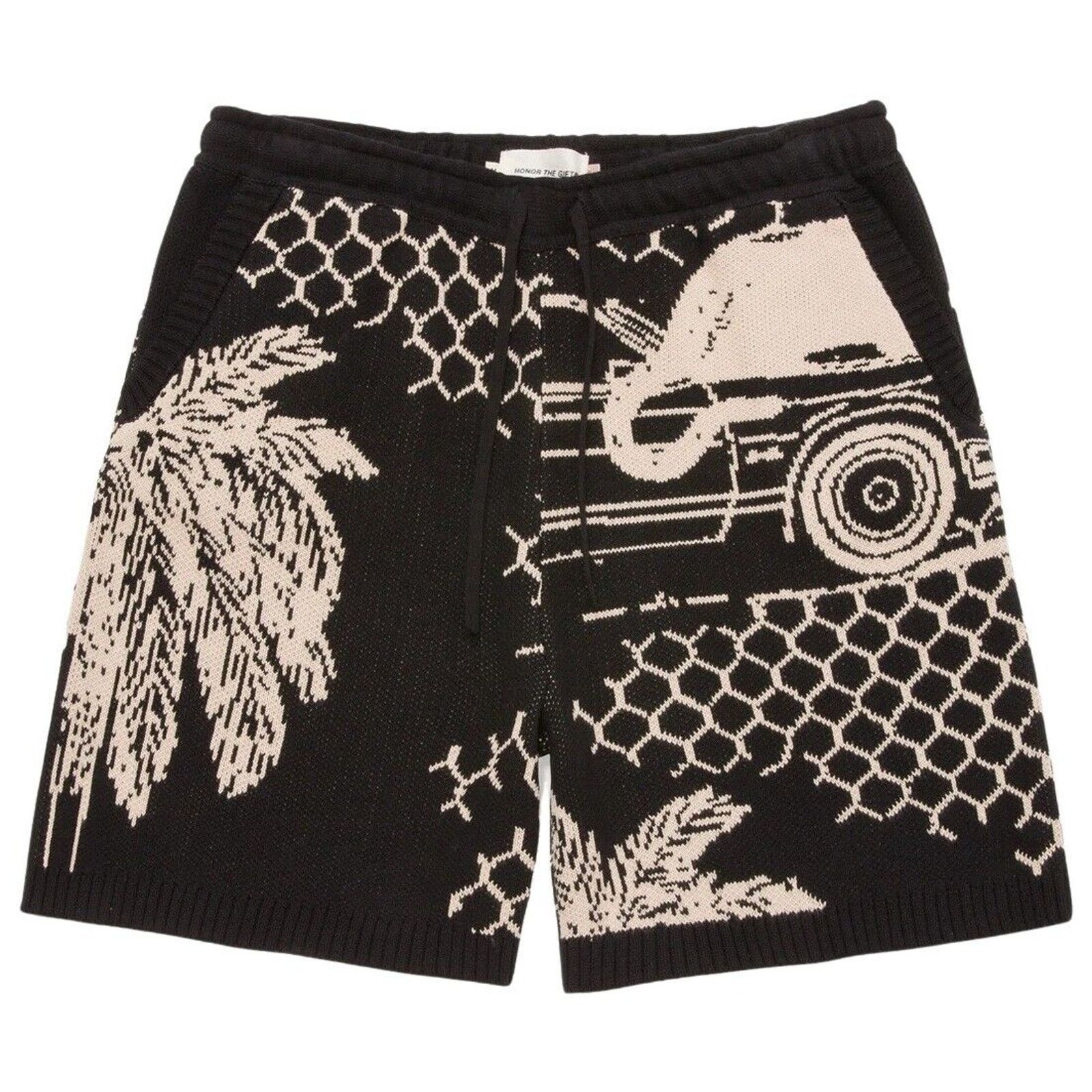 Honor the Gift Honor The Gift Men's Jungle Heavyweight Knit Shorts Size US 38 / EU 54 - 1 Thumbnail