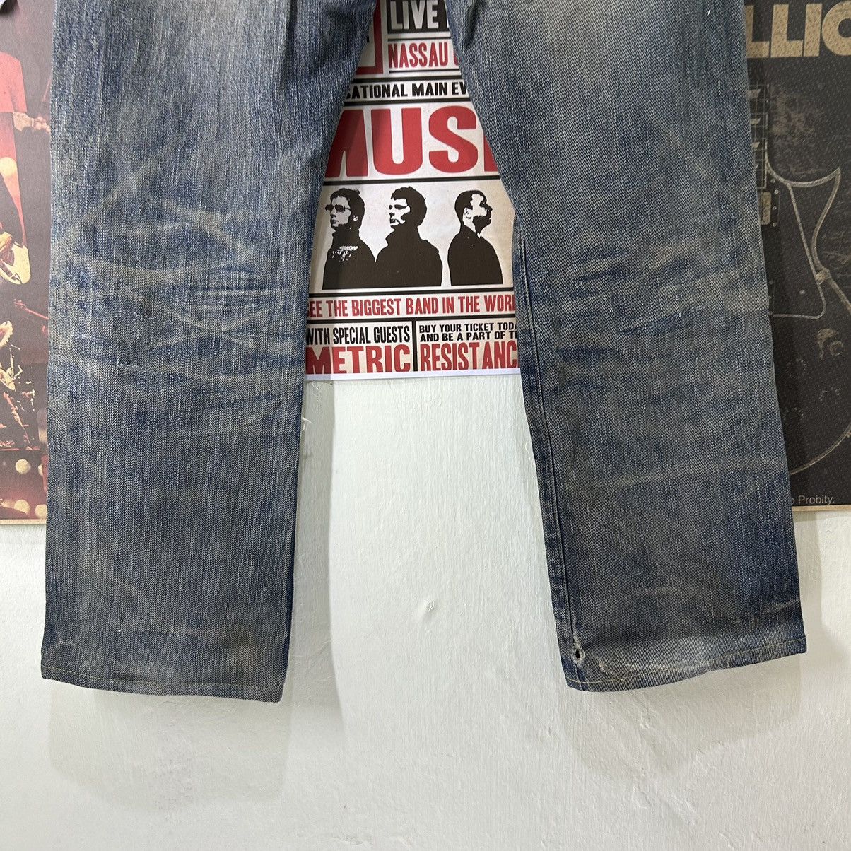 Vintage Vintage Denim Craft Selvedge Distressed Denim Size US 31 - 12 Thumbnail