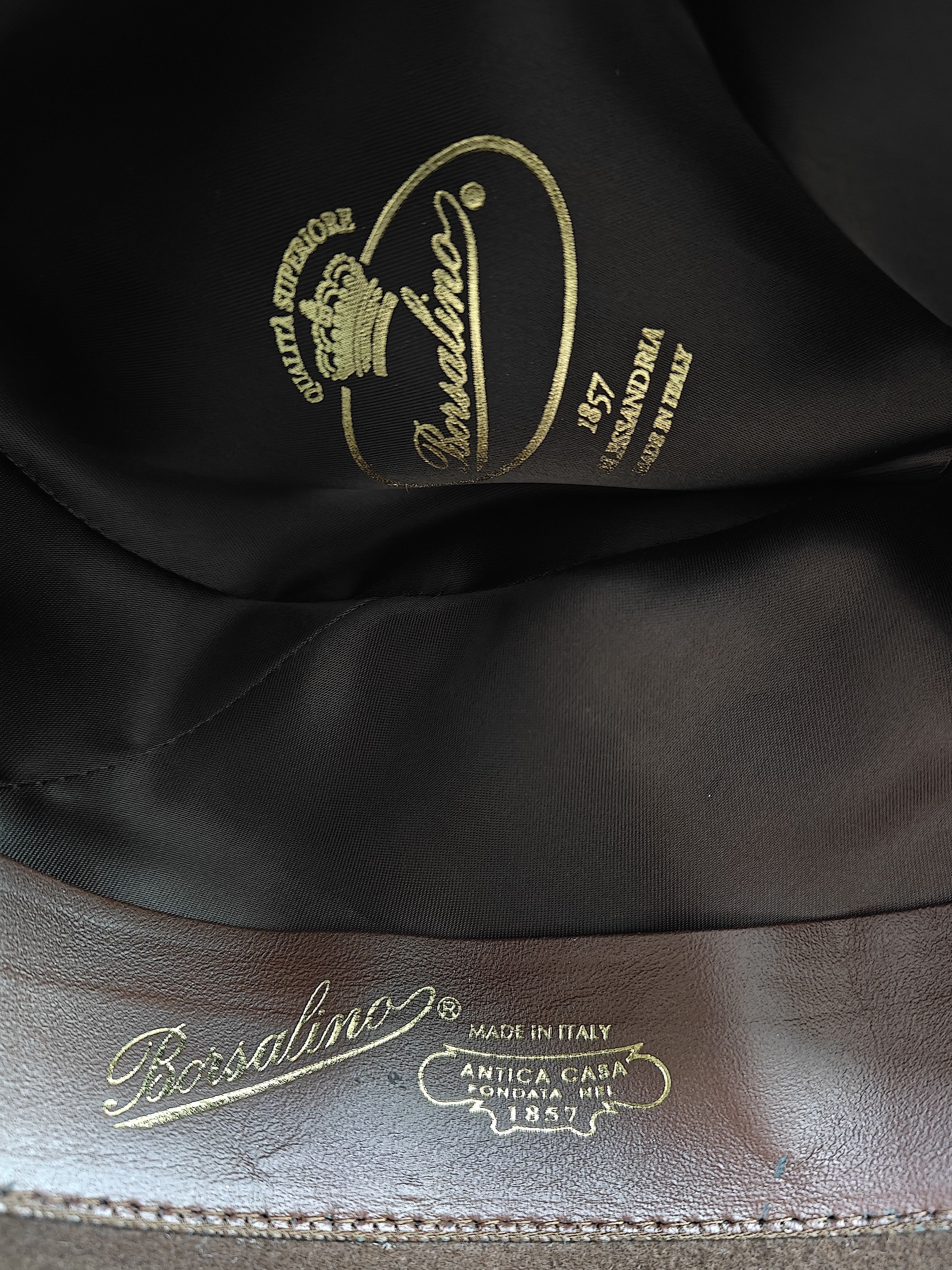 Borsalino Fedora Brushed Felt Size ONE SIZE - 5 Thumbnail