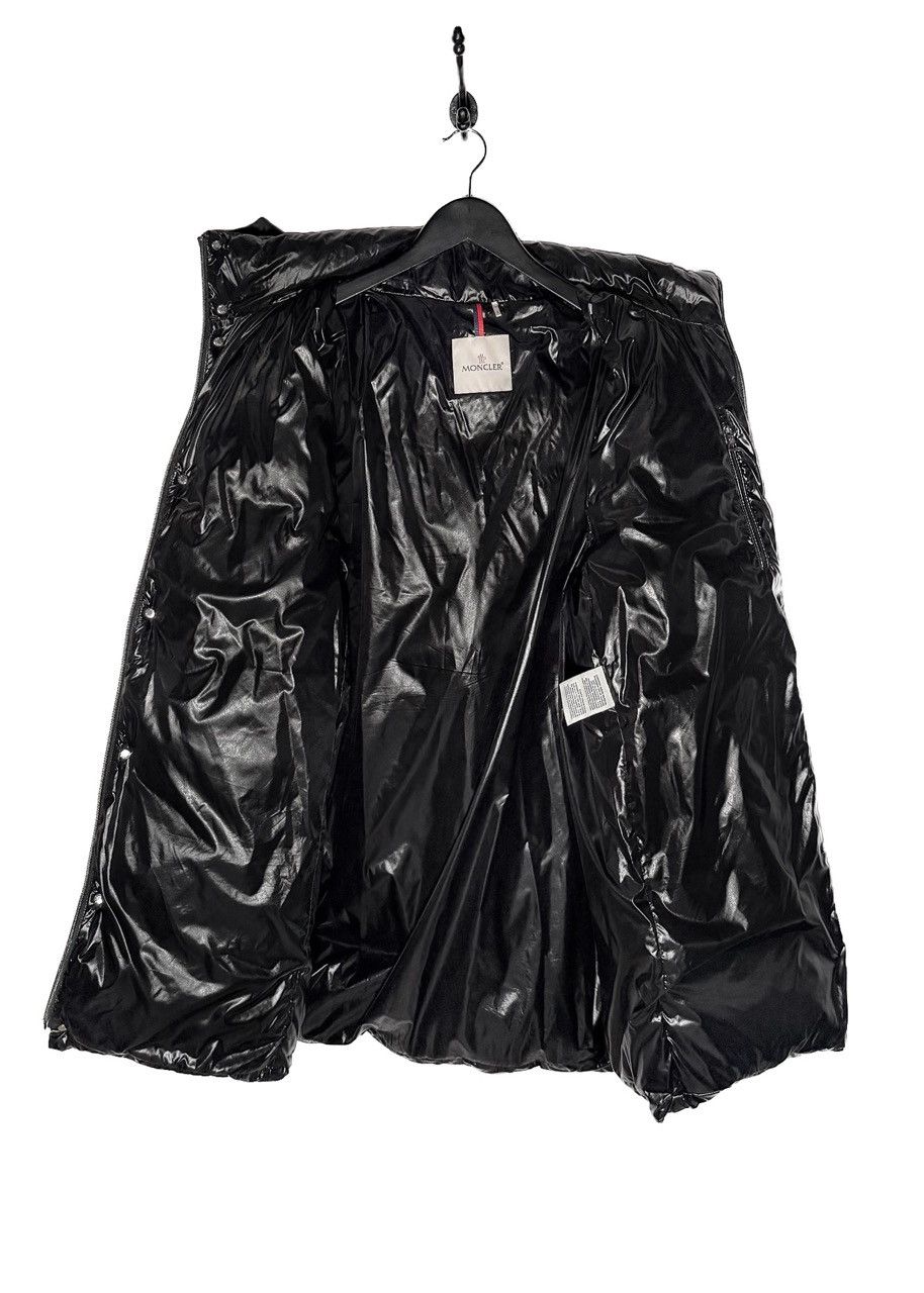 Moncler Moncler Black Glossy Pablof Long Down Hooded Parka Jacket Size US XXL / EU 58 / 5 - 6 Thumbnail