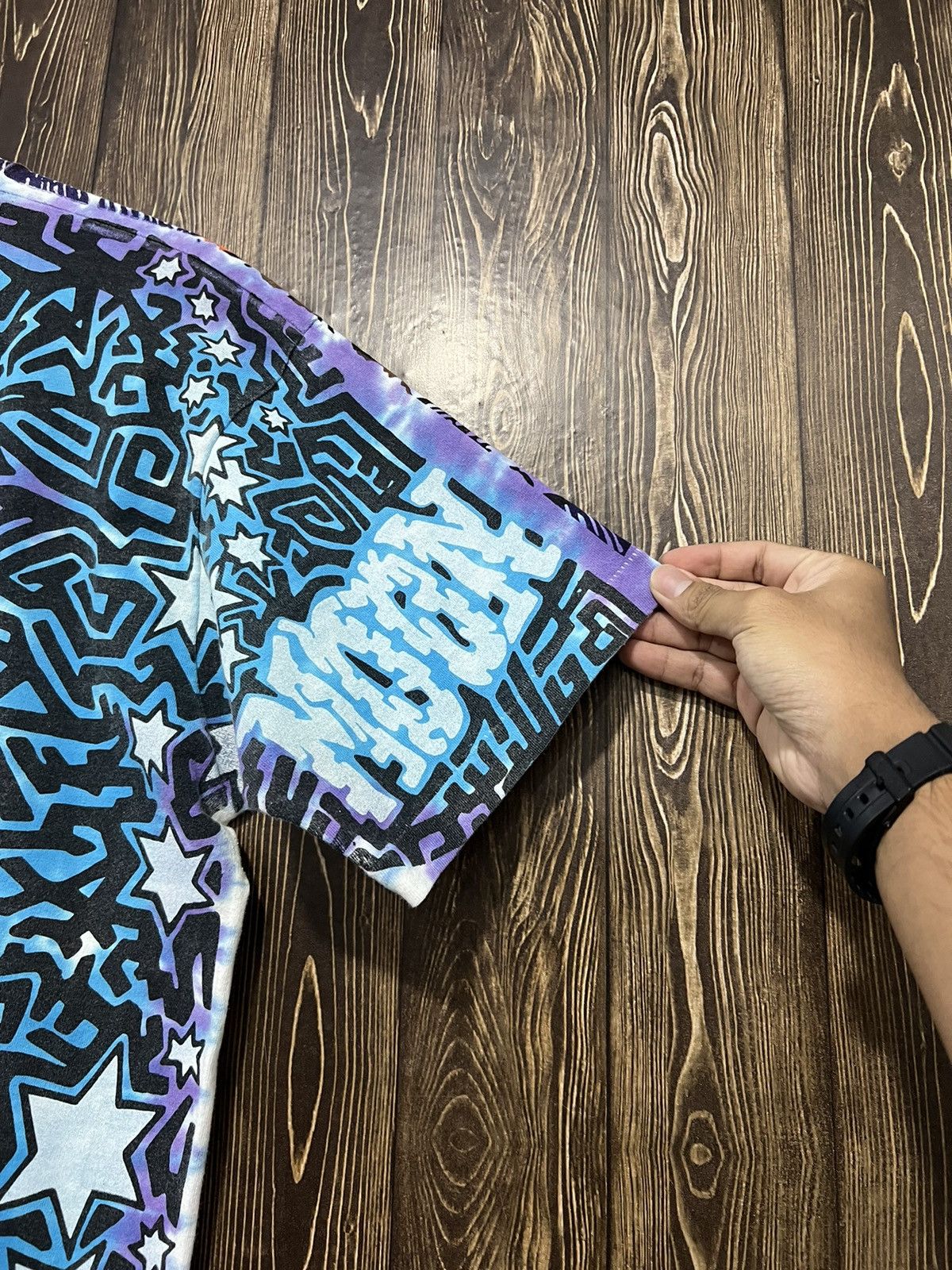 Liquid Blue × Vintage Vintage 90s Liquid Blue Sun N Moon Fullprint Tshirt Size US L / EU 52-54 / 3 - 13 Thumbnail