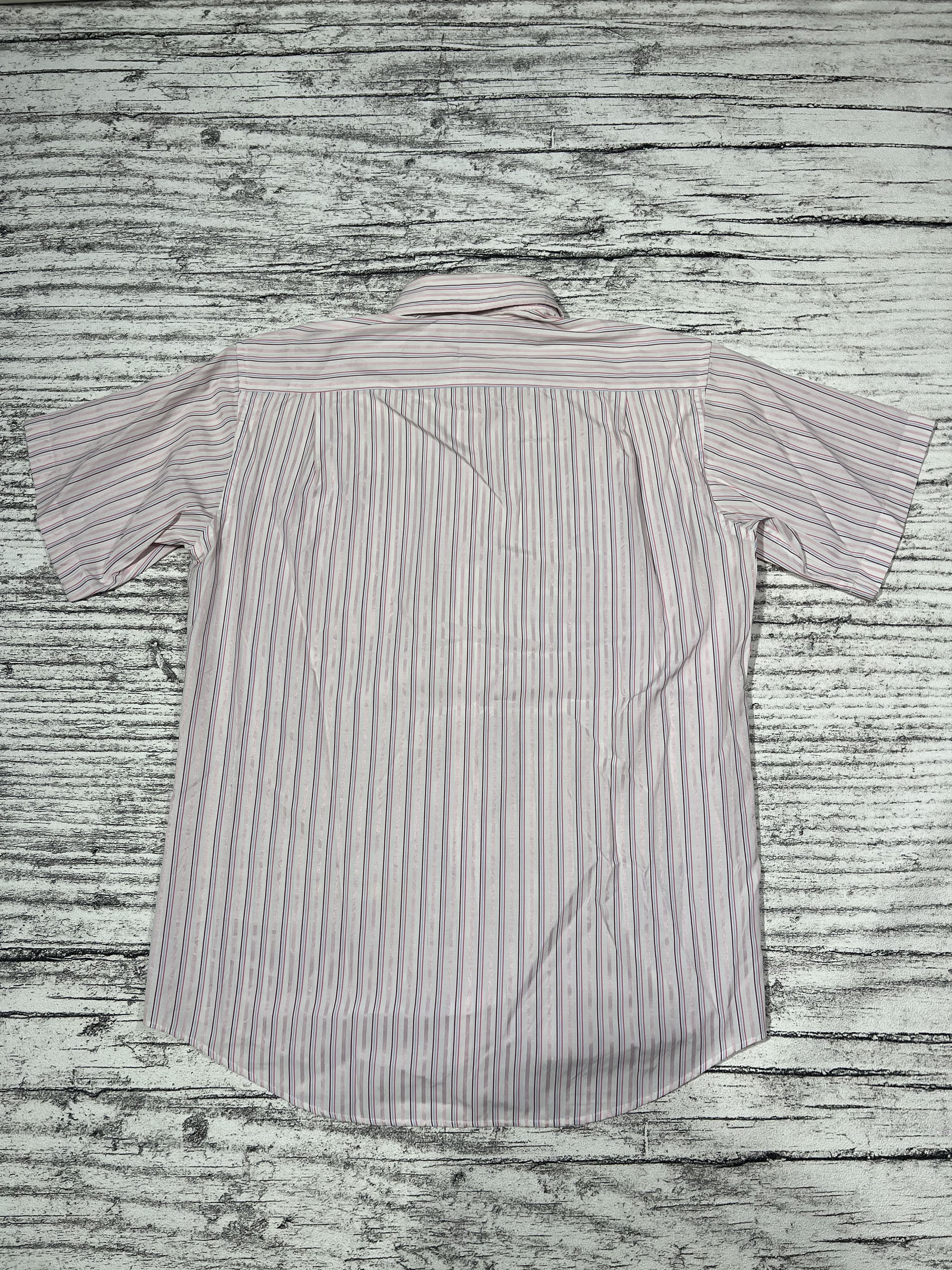 Balenciaga 90s Balenciaga Striped Pocket Button Shirt Size US M / EU 48-50 / 2 - 2 Thumbnail