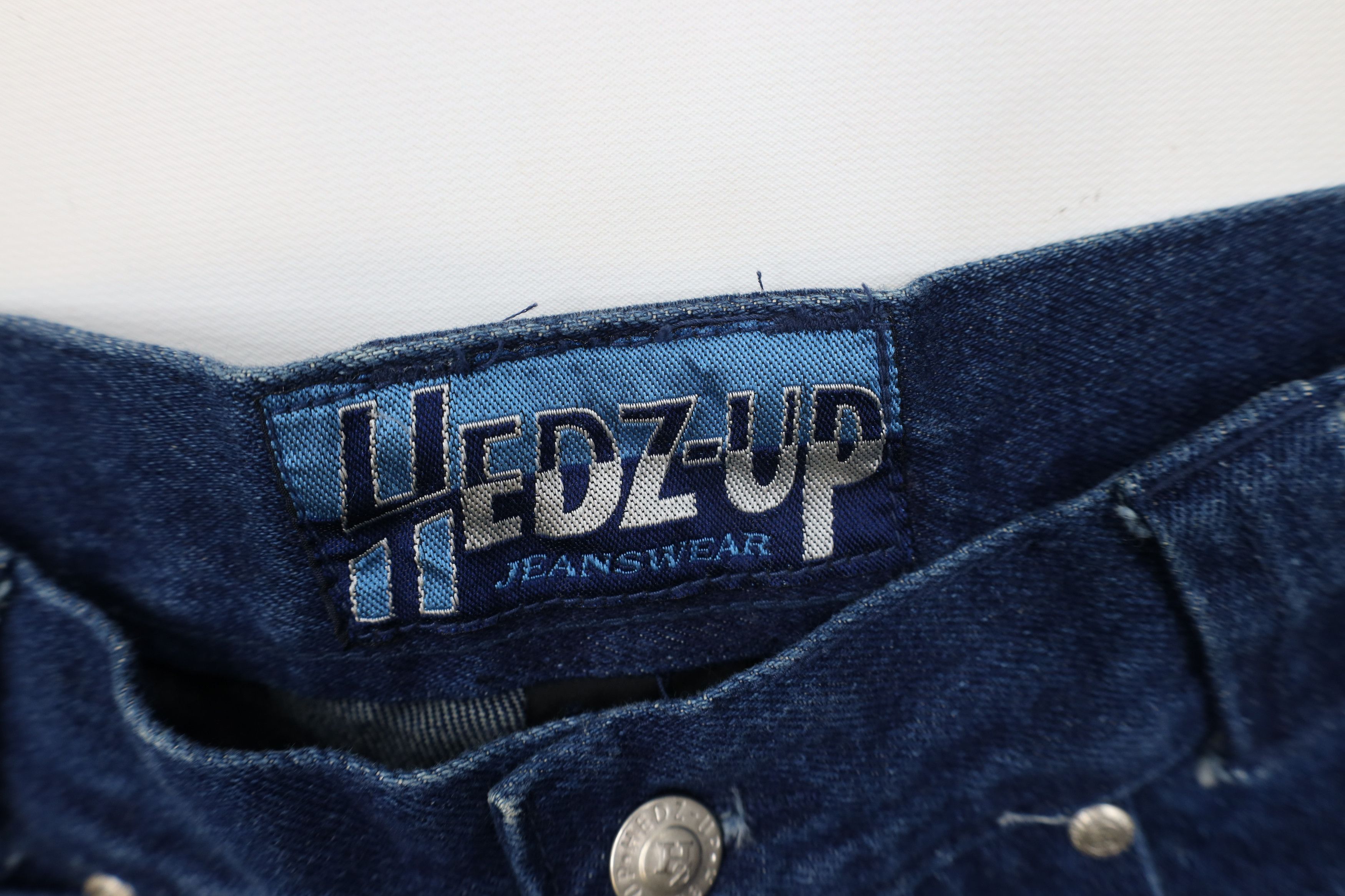 Vintage Deadstock Vintage 90s Y2K Streetwear Wide Leg Jeans Size US 33 - 8 Thumbnail