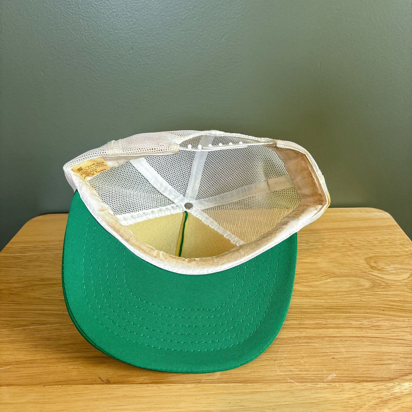 Other Vintage Johnson-Bigler Co Masonry Green SnapBack Hat Size ONE SIZE - 8 Thumbnail