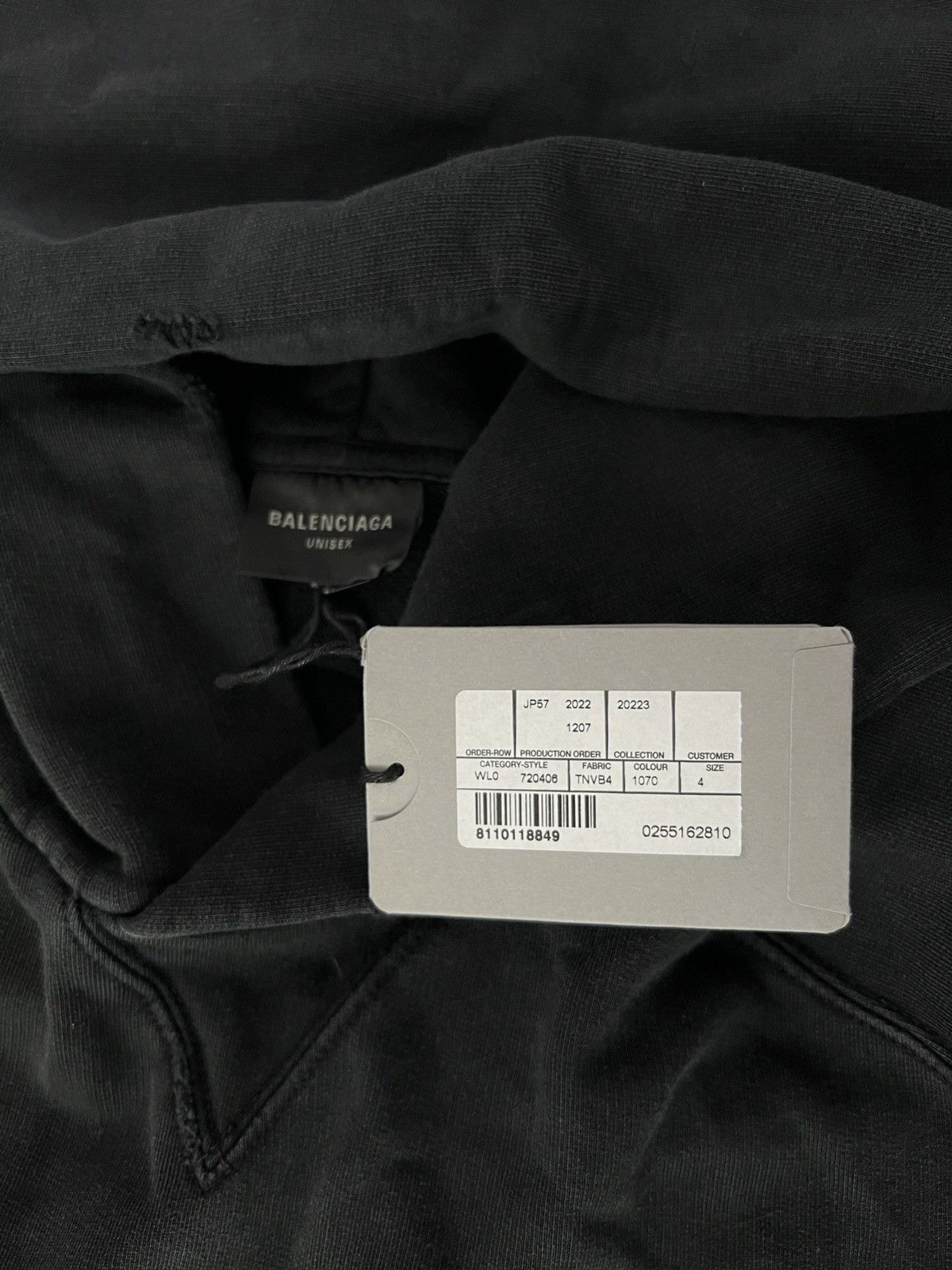 Balenciaga *RARE* Balenciaga AW22 Be Different Hoodie SZ.4 Size US XL / EU 56 / 4 - 6 Thumbnail