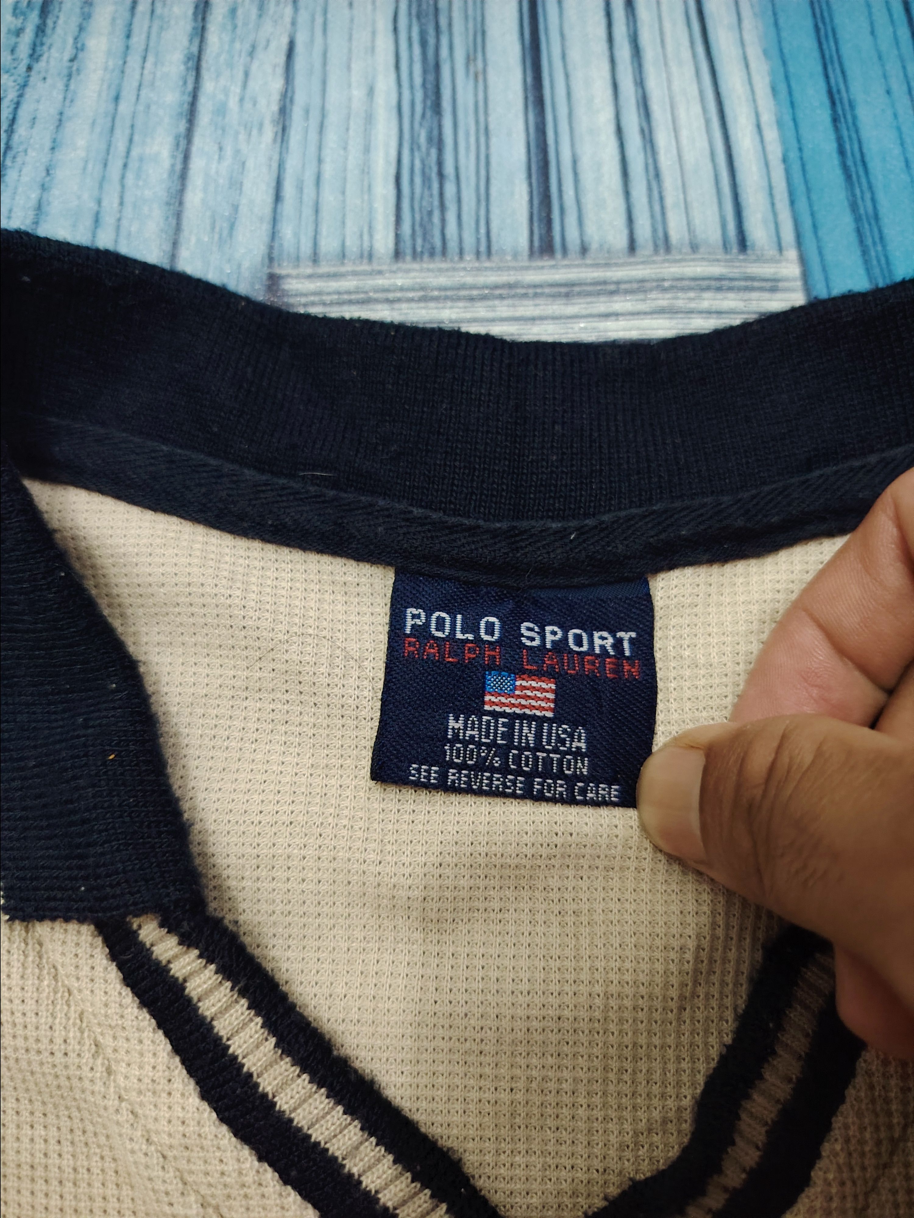 RRL Ralph Lauren Polo Sport Ralph Lauren USA Flag 90's tee Size US M / EU 48-50 / 2 - 5 Thumbnail