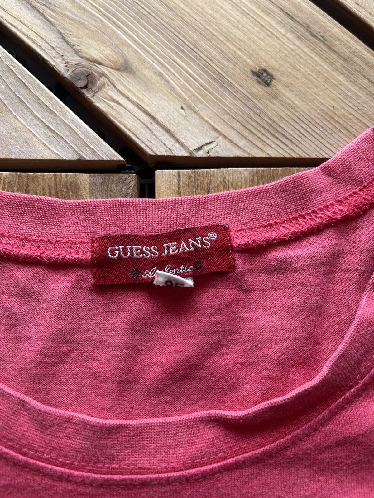 Guess × Vintage Vintage Guess T shirt Size US S / EU 44-46 / 1 - 4 Thumbnail
