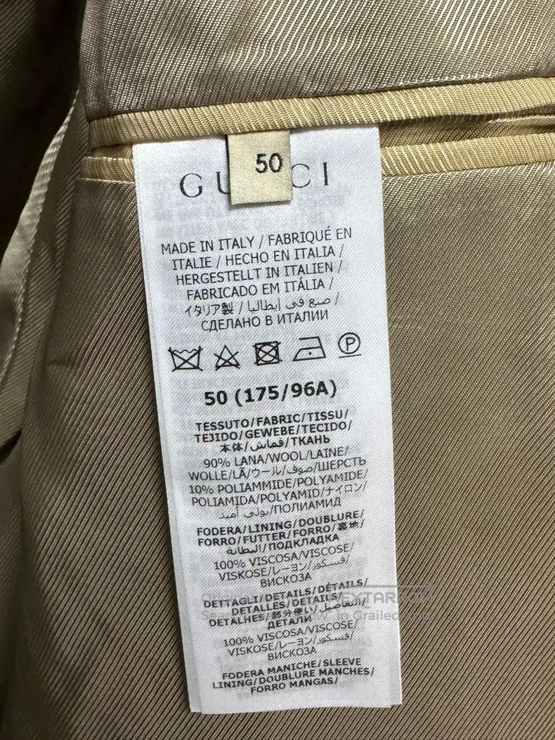 Gucci Gucci Double-breasted suit jacket Size US M / EU 48-50 / 2 - 6 Thumbnail
