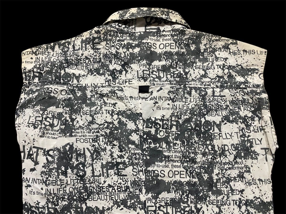 Vintage Anarchy Clash Ahead Patchwork Tailoring Design Sleeveless Size US XS / EU 42 / 0 - 11 Thumbnail