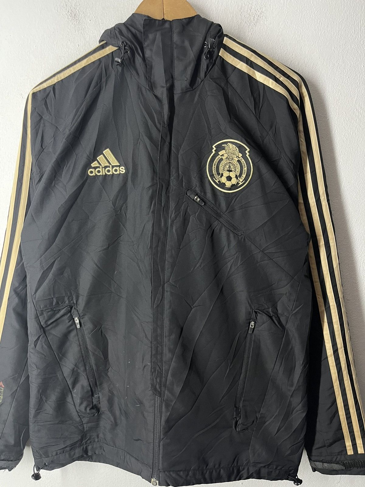 Adidas ADIDAS MEXICO DE FUTBOL ASOC WINDBREAKER JACKET Size US L / EU 52-54 / 3 - 4 Thumbnail