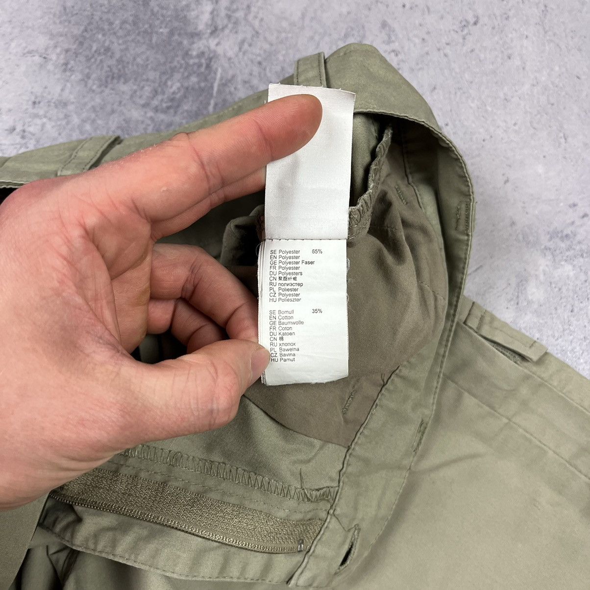 Fjallraven Rare Fjallraven G-1000 karl zip off trousers pants Size US 32 / EU 48 - 8 Thumbnail