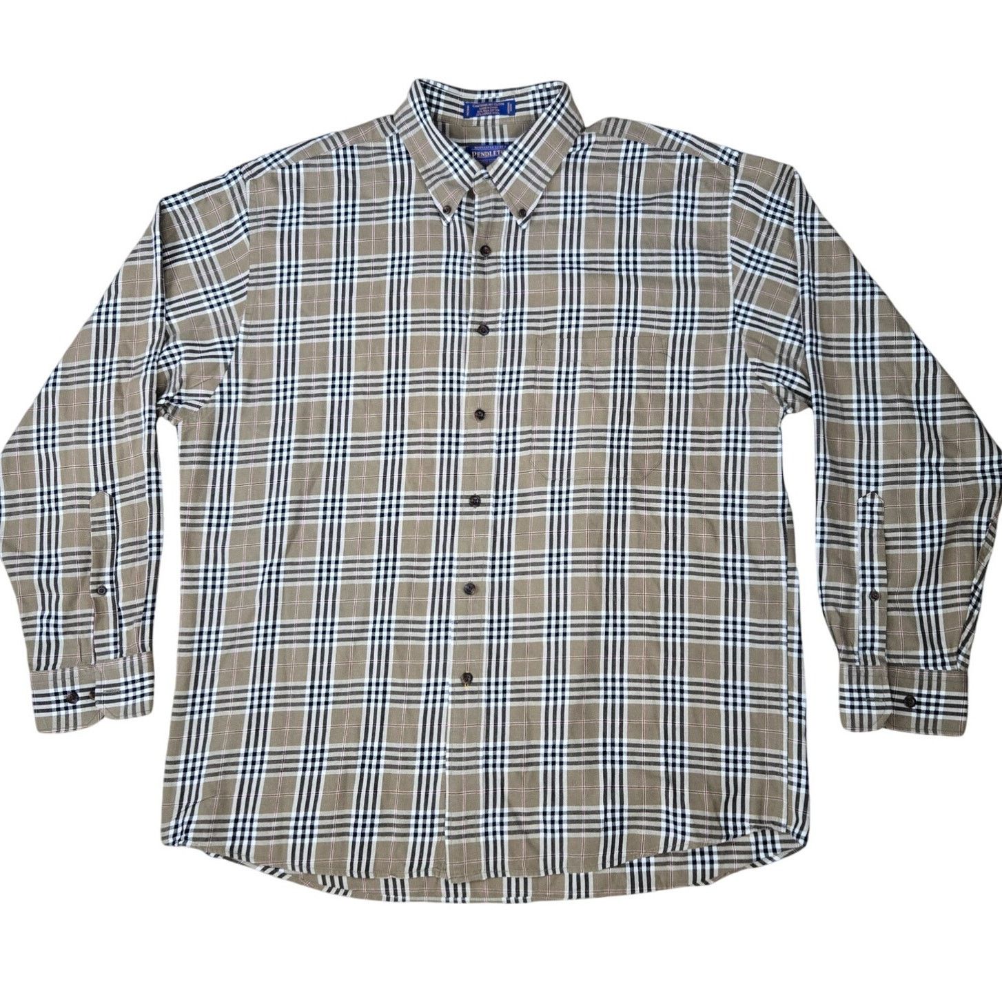 Pendleton Vintage Pendleton Canterbury Cloth Plaid Flannel Size XL Size US XL / EU 56 / 4 - 2 Thumbnail