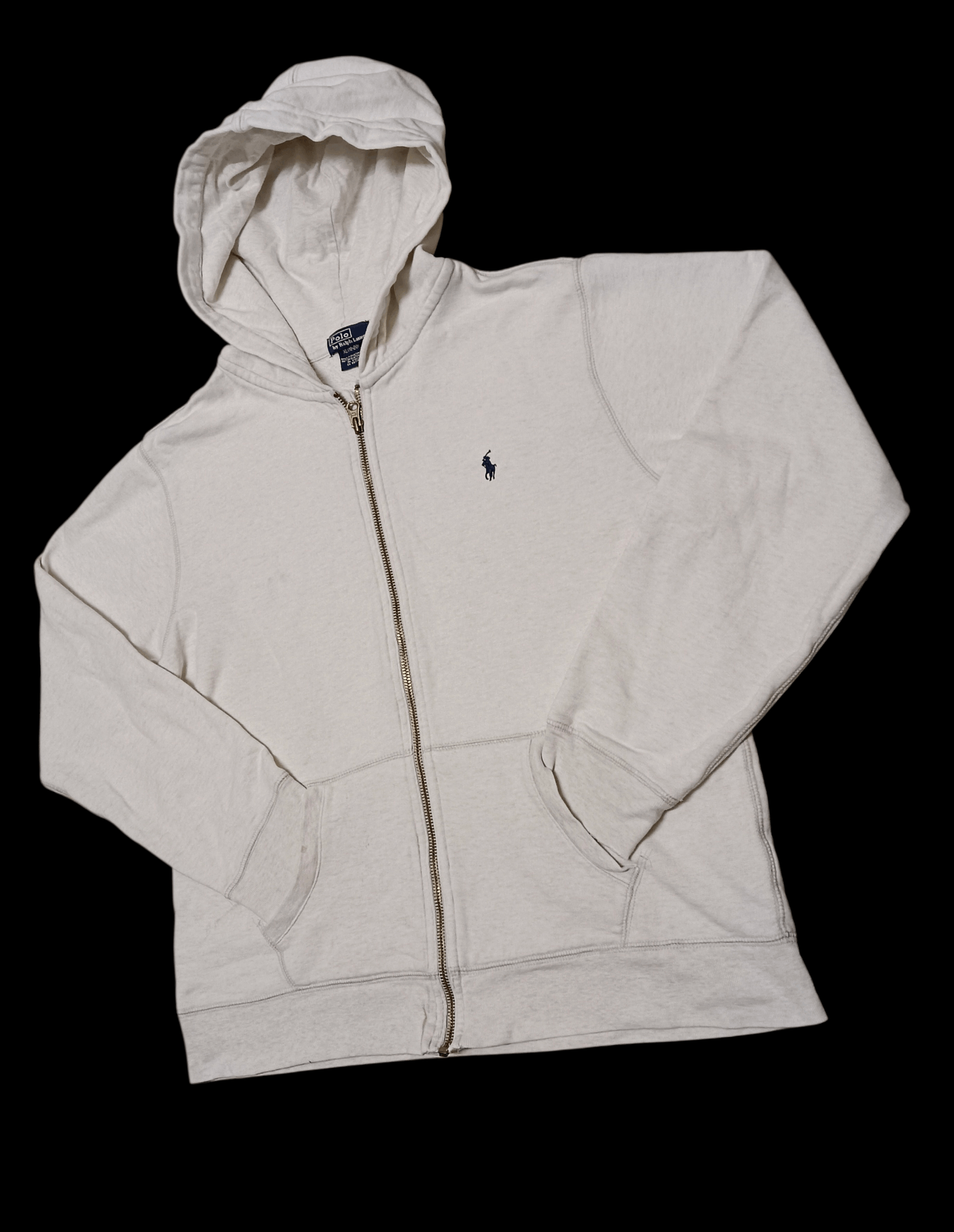 Polo Ralph Lauren Polo Ralph Lauren Small Pony Zipper Up Hoodie Size US M / EU 48-50 / 2 - 2 Thumbnail