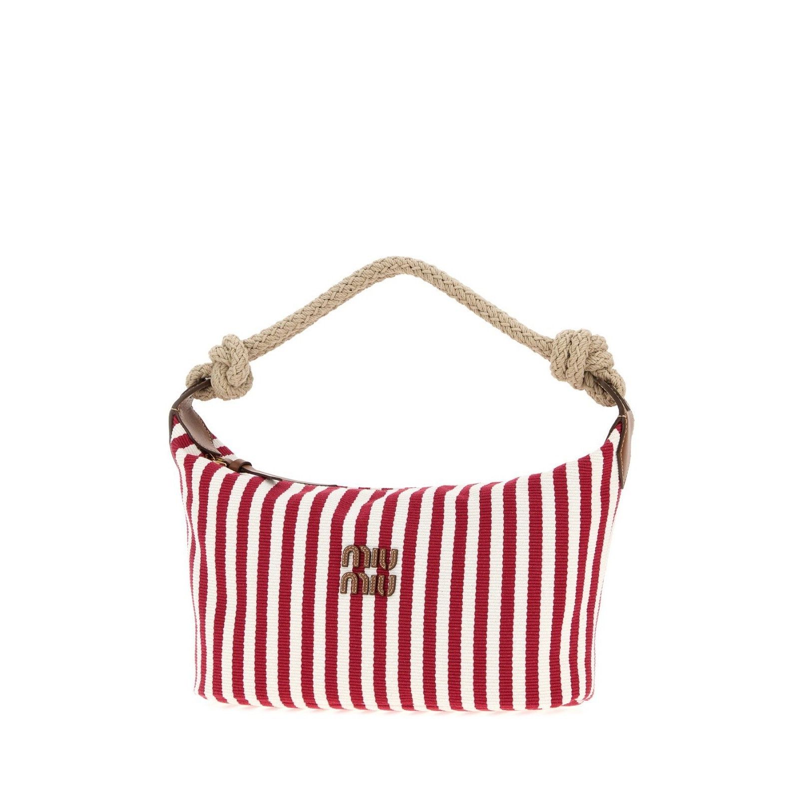 Miu Miu MIU MIU Crochet Ruby Red/Cognac Bag New & Authentic Size ONE SIZE - 2 Thumbnail