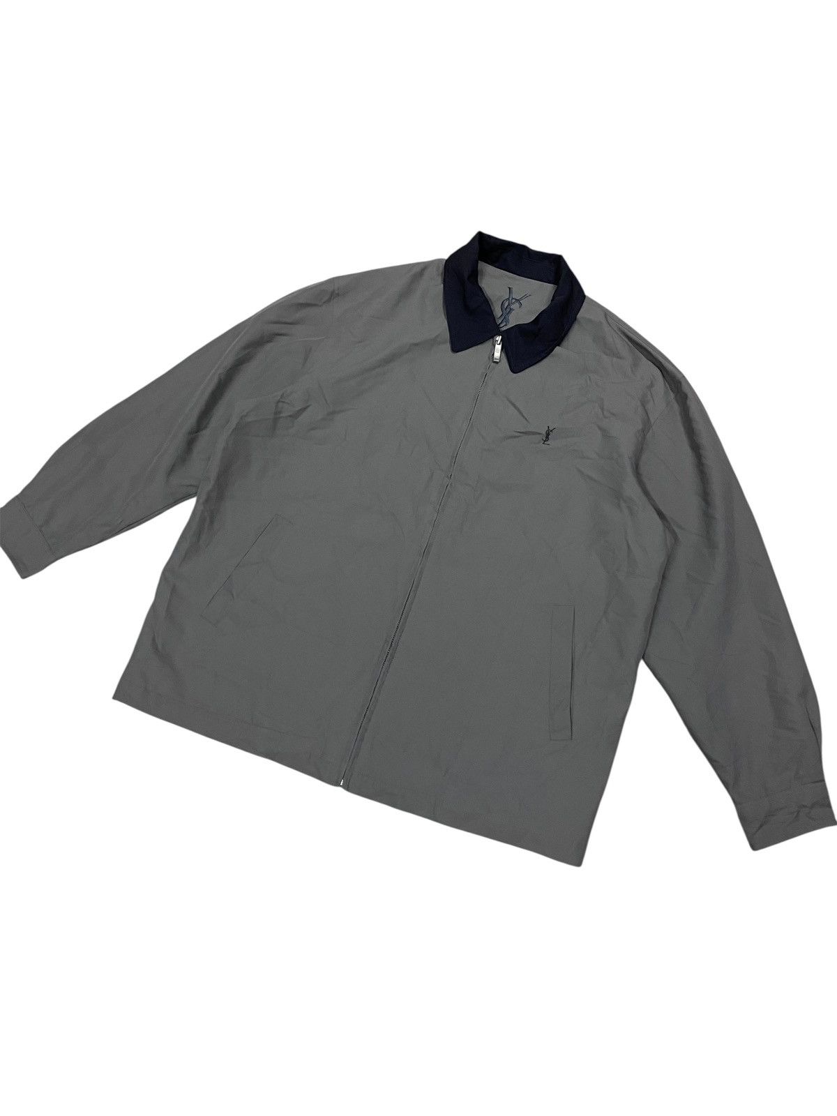 Yves Saint Laurent Vintage Saint Laurent jacket side small logo Size US L / EU 52-54 / 3 - 3 Thumbnail