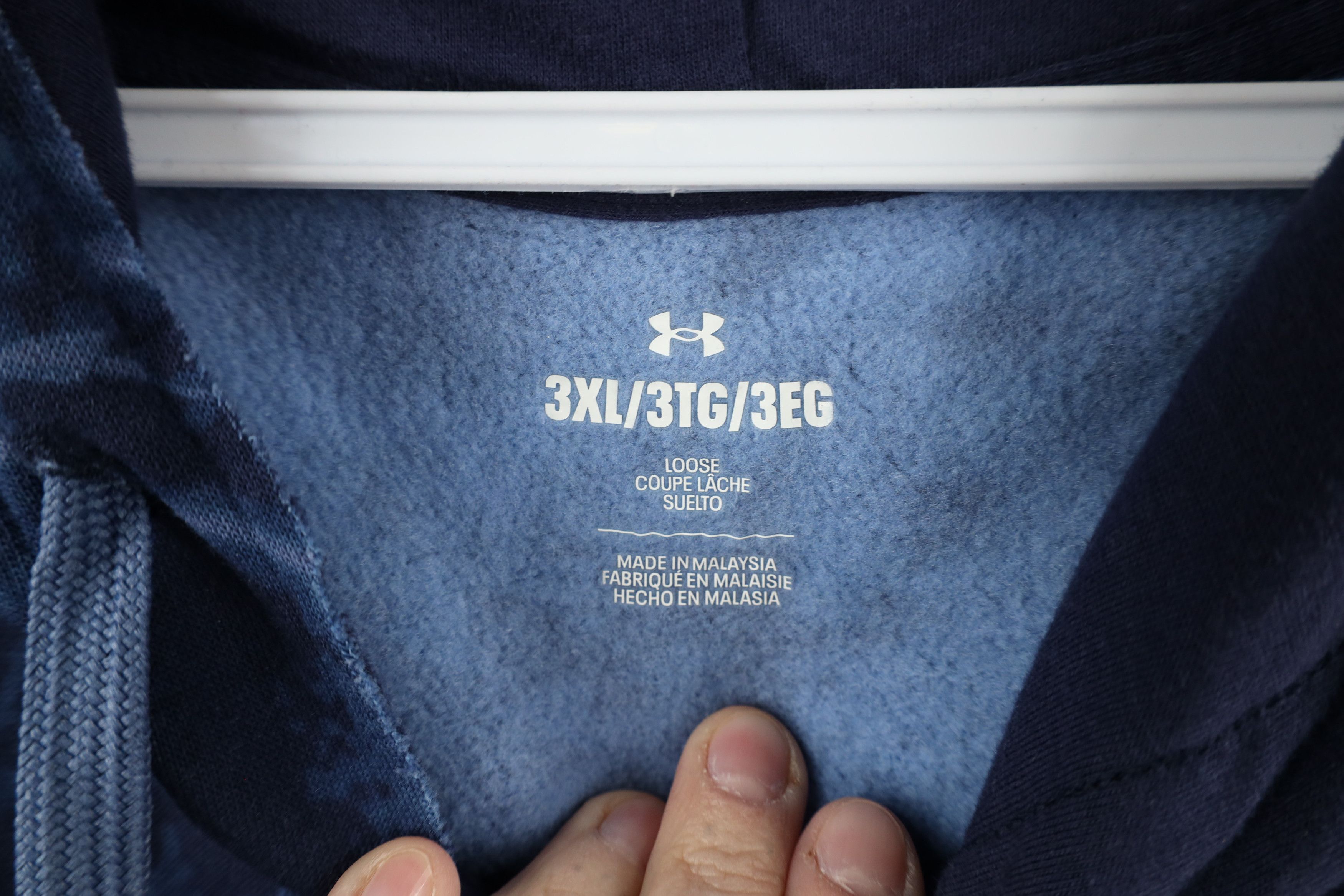 Under Armour × Vintage Under Armour x Project Rock Wash Sleeveless Muscle Hoodie Size US XXL / EU 58 / 5 - 8 Thumbnail