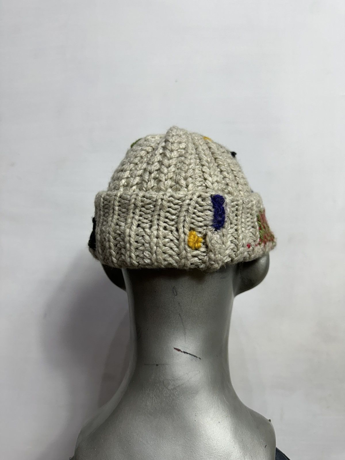 Handmade Custom Made Nice Design Art Knitted Spider Beanie Hats Size ONE SIZE - 6 Thumbnail