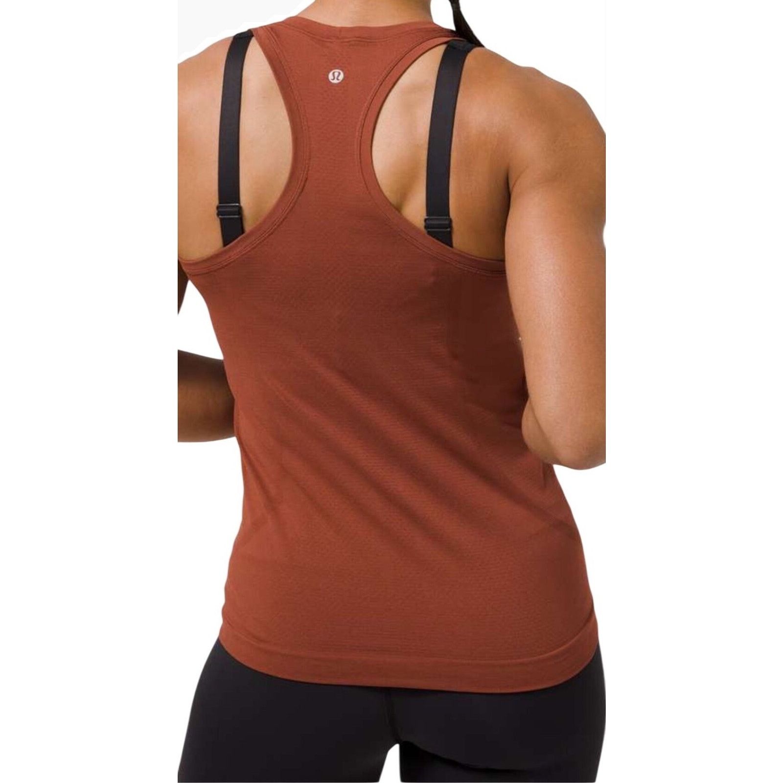 Lululemon Lululemon Swiftly Tech Racerback Tank Top Shirt Terracotta Size S / US 4 / IT 40 - 2 Thumbnail