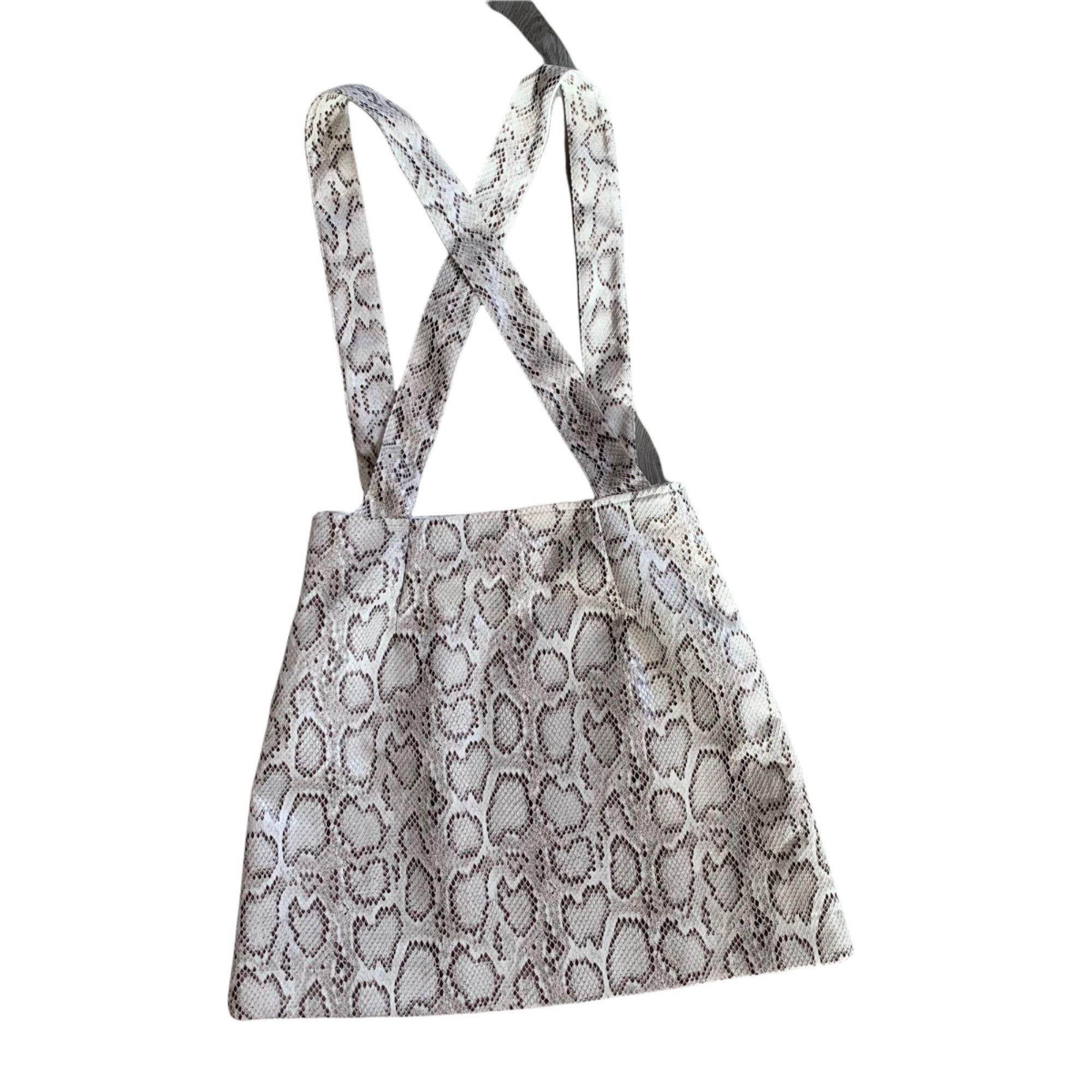 Other NWT en saison Snake Print Suspender Mini Skirt S Size 28" / US 6 / IT 42 - 5 Thumbnail