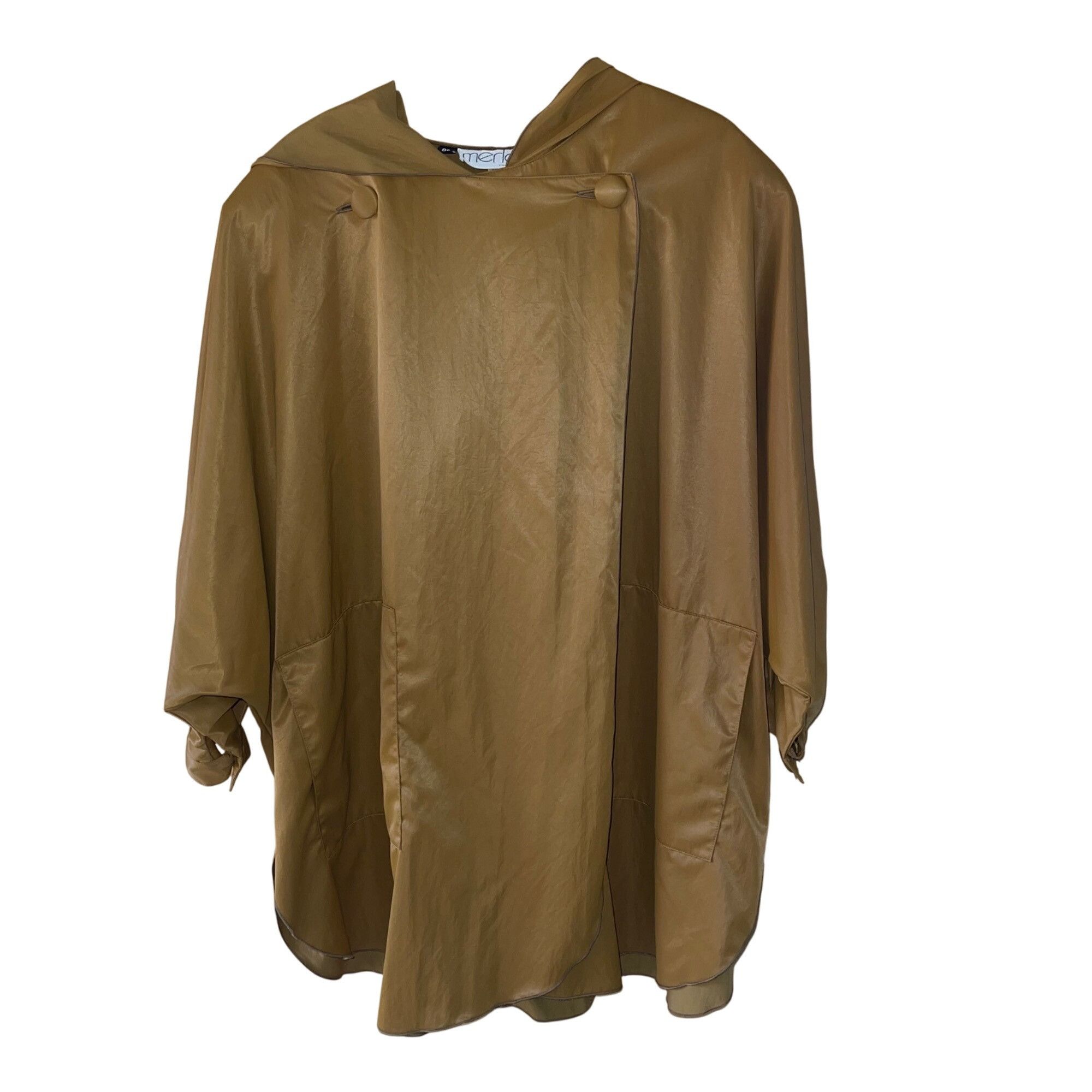 Vintage Merle Chicago Vintage Womens Jacket One Size Tan Size ONE SIZE - 1 Thumbnail