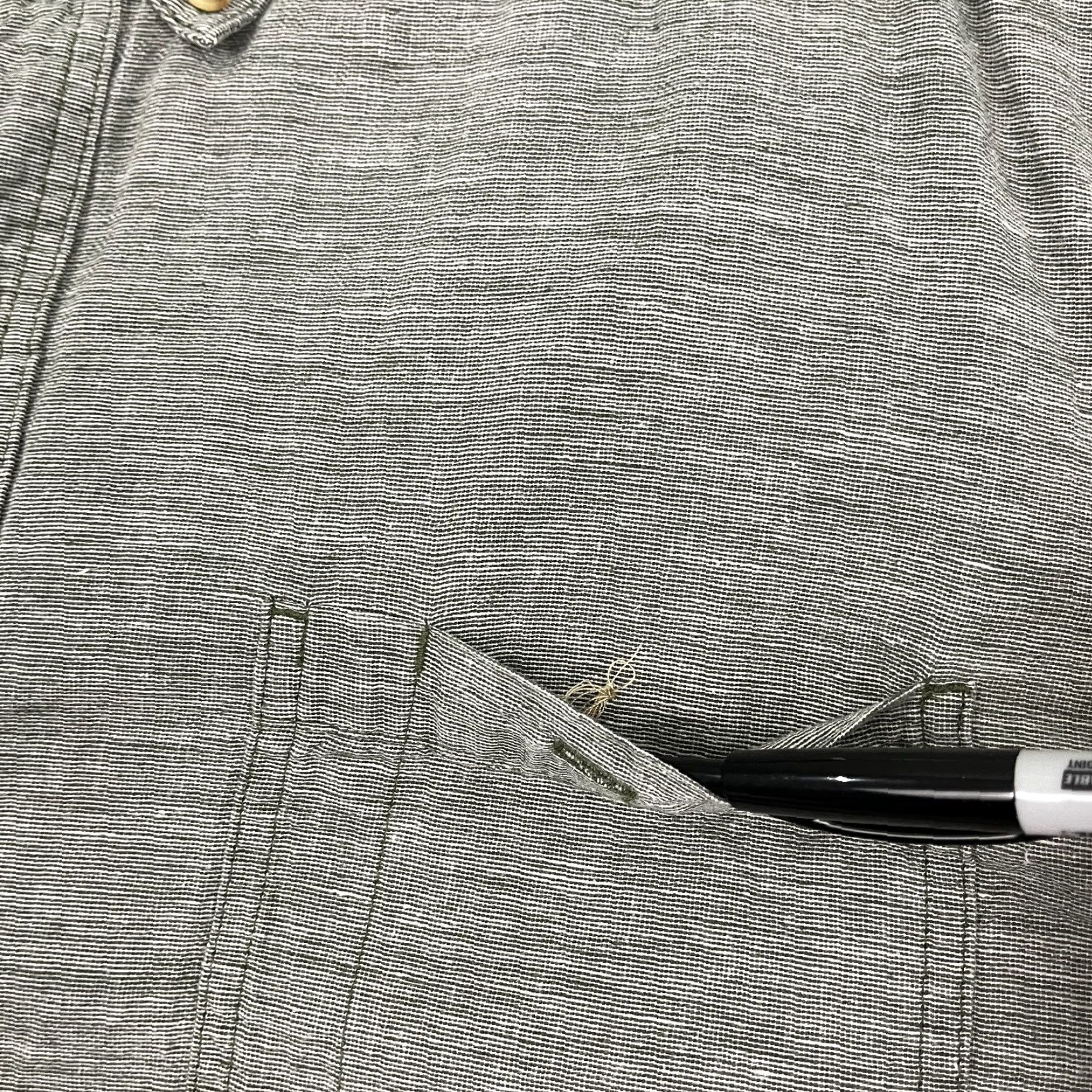 CO Duluth Trading Co Shirt Mens 2XL Green Hemp Organic Cotton Button-Down Workwear Shirt Mens 2XL Green Hemp Organic Cotton Button-Down Workwear Size US XXL / EU 58 / 5 - 5 Thumbnail