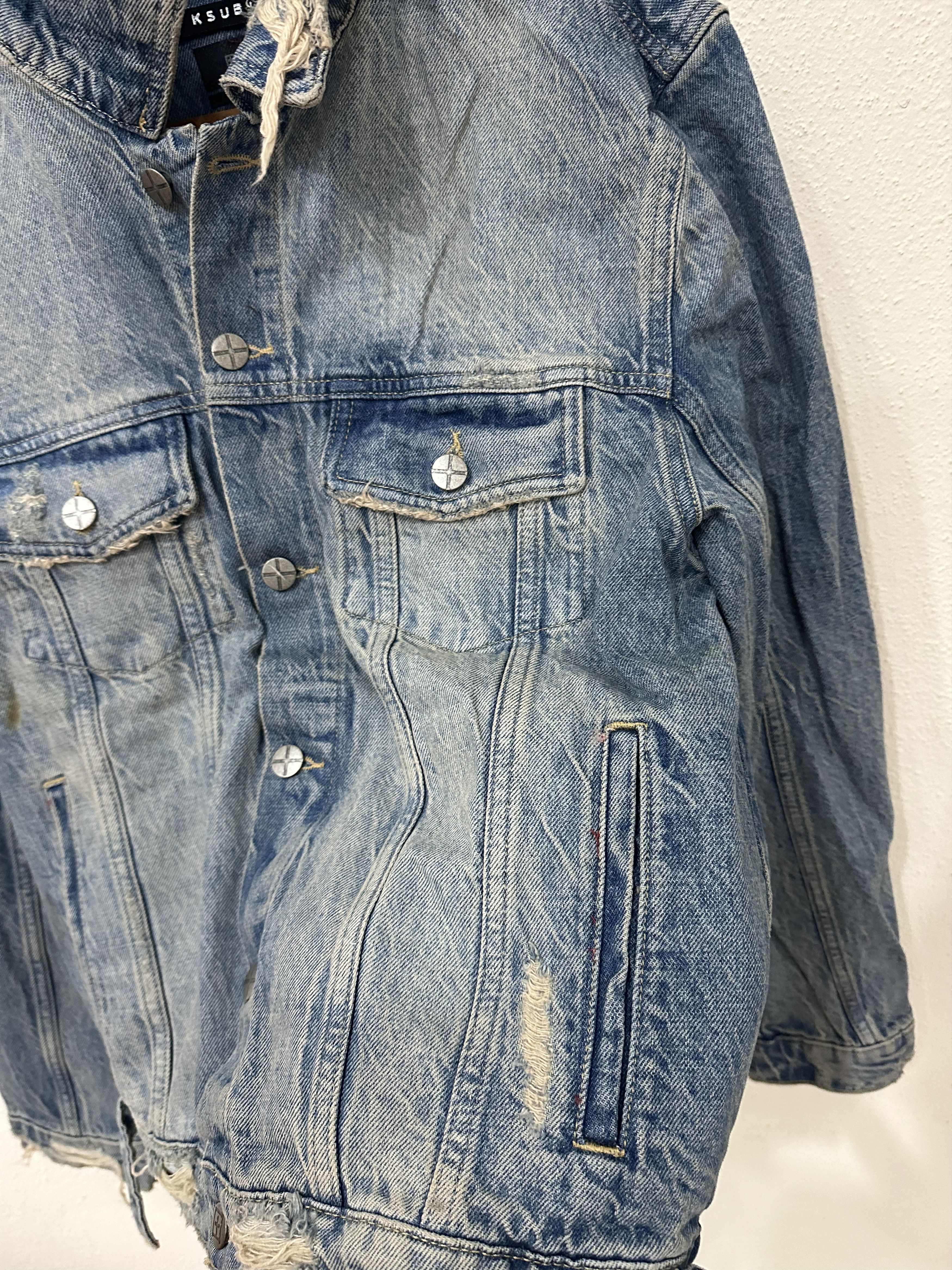 Ksubi Ksubi Heritage Repair Denim Jacket Medium Size US M / EU 48-50 / 2 - 8 Thumbnail