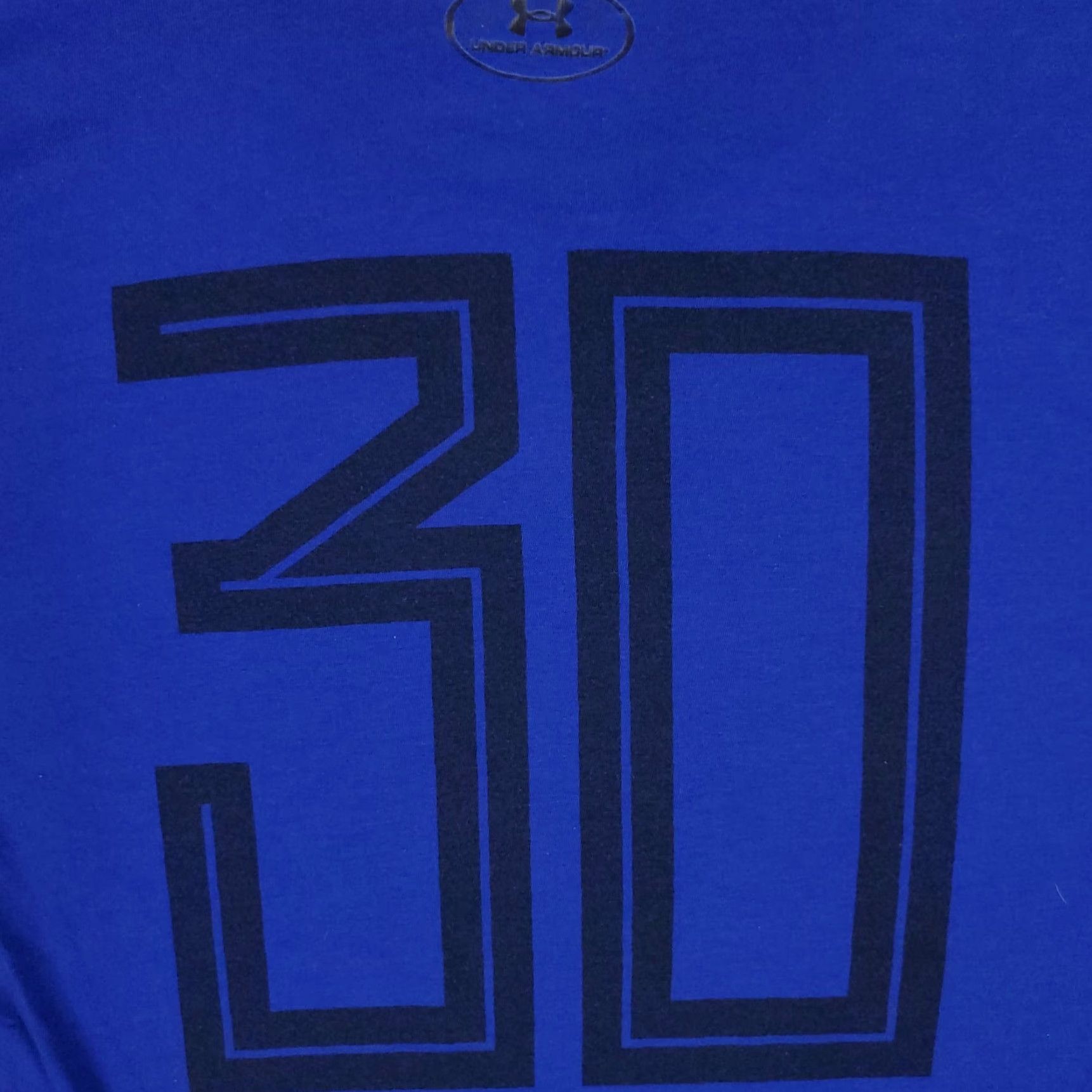 Under Armour Under Armour HeatGear Shirt Mens Small Blue Crew Neck Short Sleeve All Seasons Size US S / EU 44-46 / 1 - 3 Thumbnail