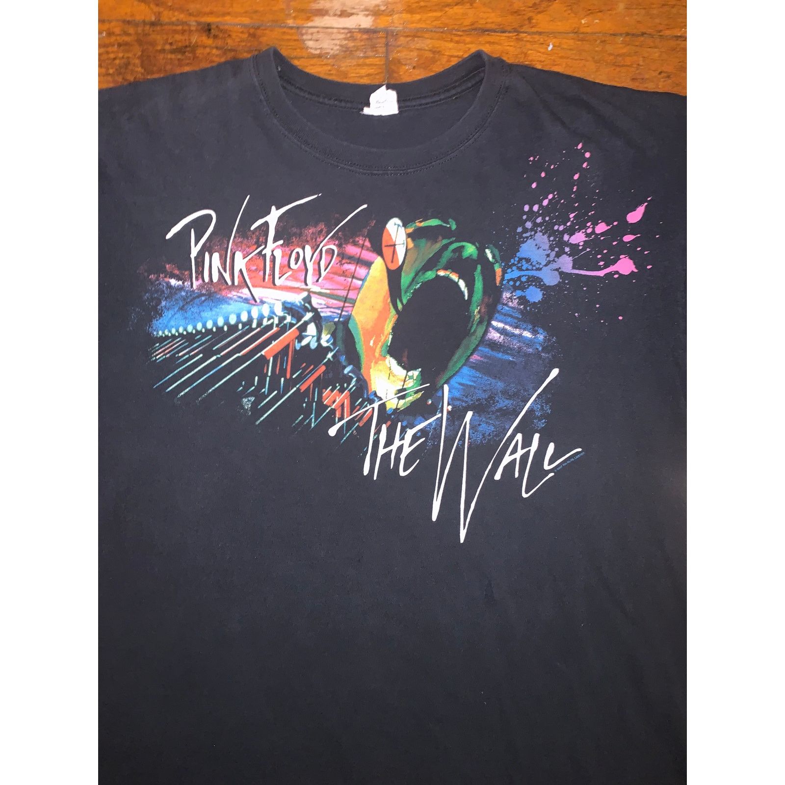 Anvil × Band Tees Pink Floyd The Wall T Shirt Black L Anvil Graphic Band Tee Size US L / EU 52-54 / 3 - 1 Thumbnail