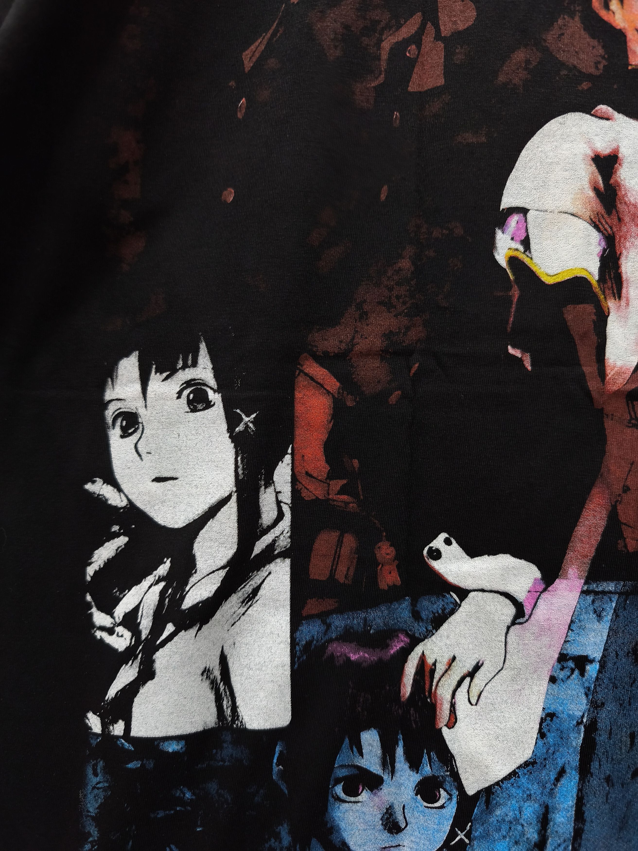 Anime Serial Experiments Lain V3 T-shirt Size US XL / EU 56 / 4 - 14 Thumbnail