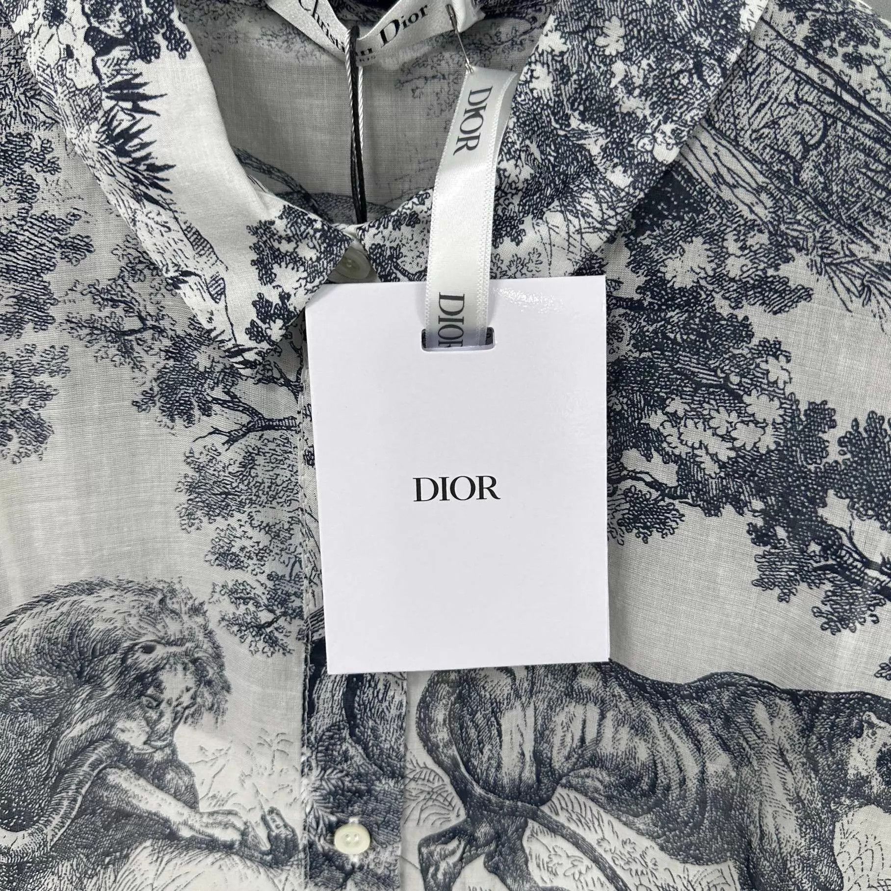 Dior Dior Jungle Zoo All Over Print Dress Women's 36 Size XS / US 0-2 / IT 36-38 - 6 Thumbnail