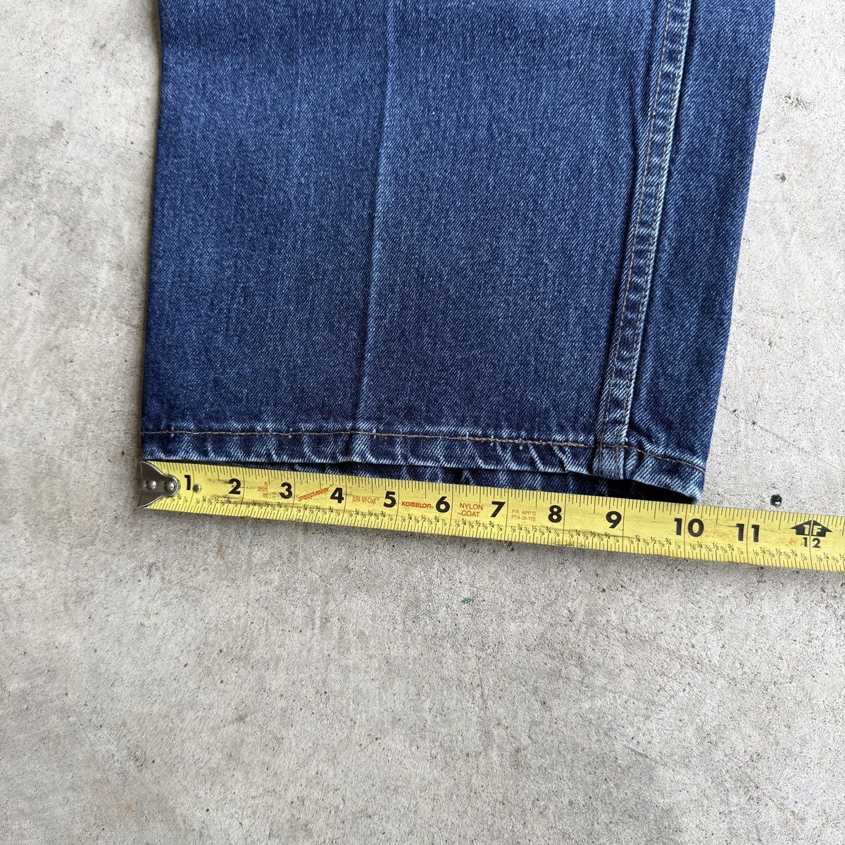 Levi's VTG Levis Silver Tab Baggy Mega Wide Leg Jeans Mens 34x30 Size US 34 / EU 50 - 9 Thumbnail