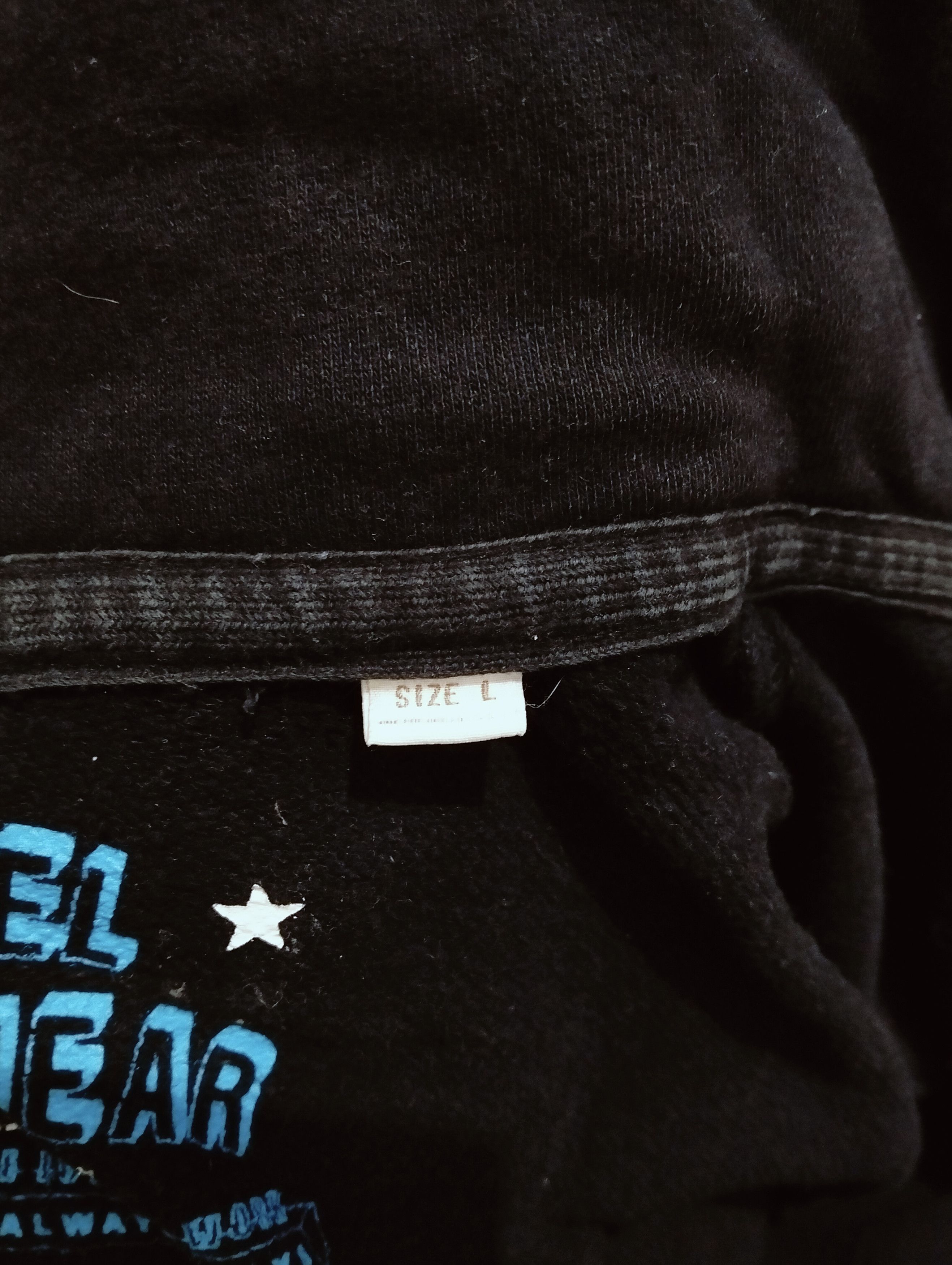 Diesel × Vintage Vintage Archival Avant Garde DIESEL Zip Hoodie sweatshirt Size US L / EU 52-54 / 3 - 14 Thumbnail