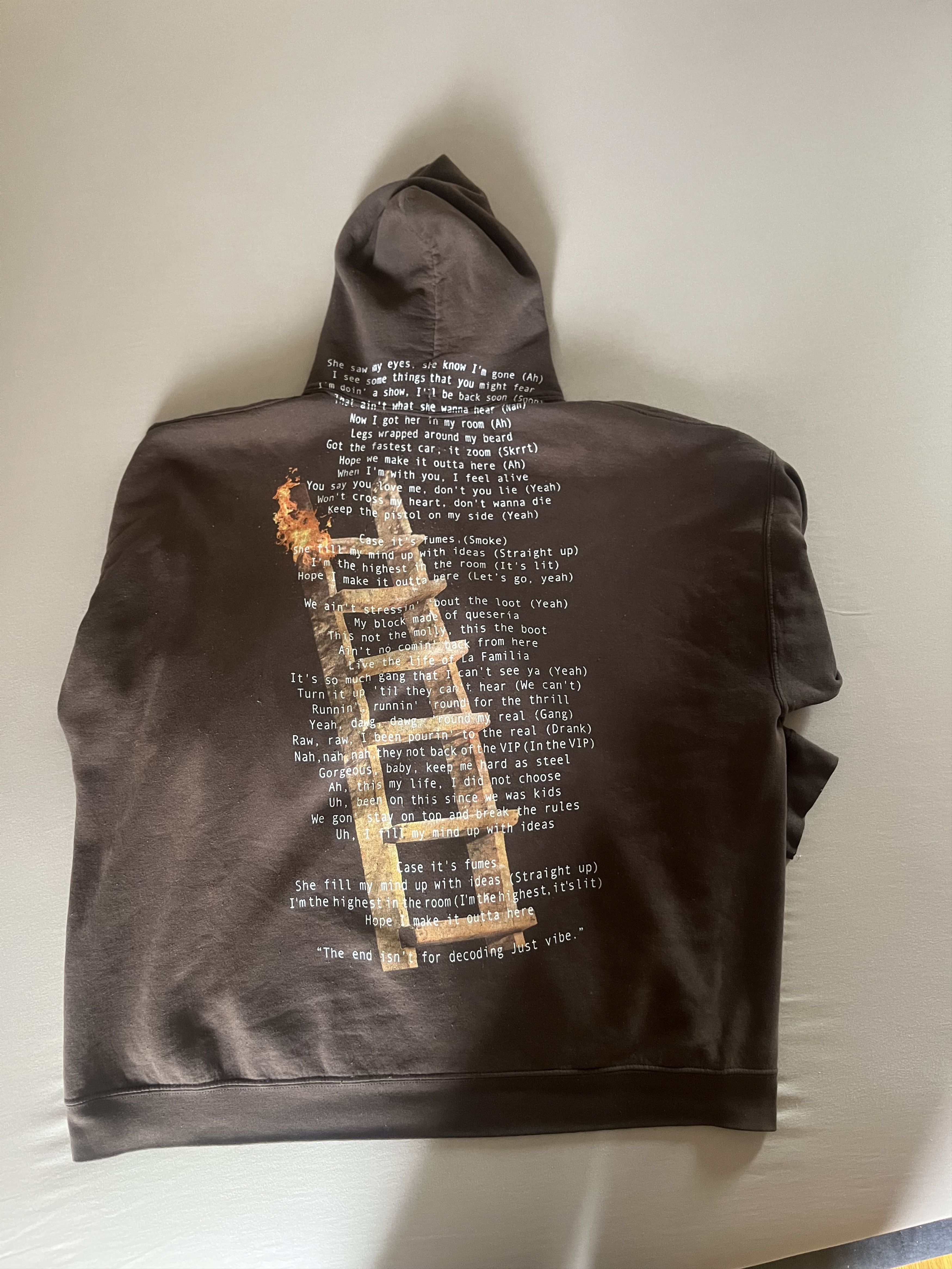 Travis Scott Travis Scott Highest In The Room Not For Decoding Hoodie Size US XXL / EU 58 / 5 - 1 Thumbnail