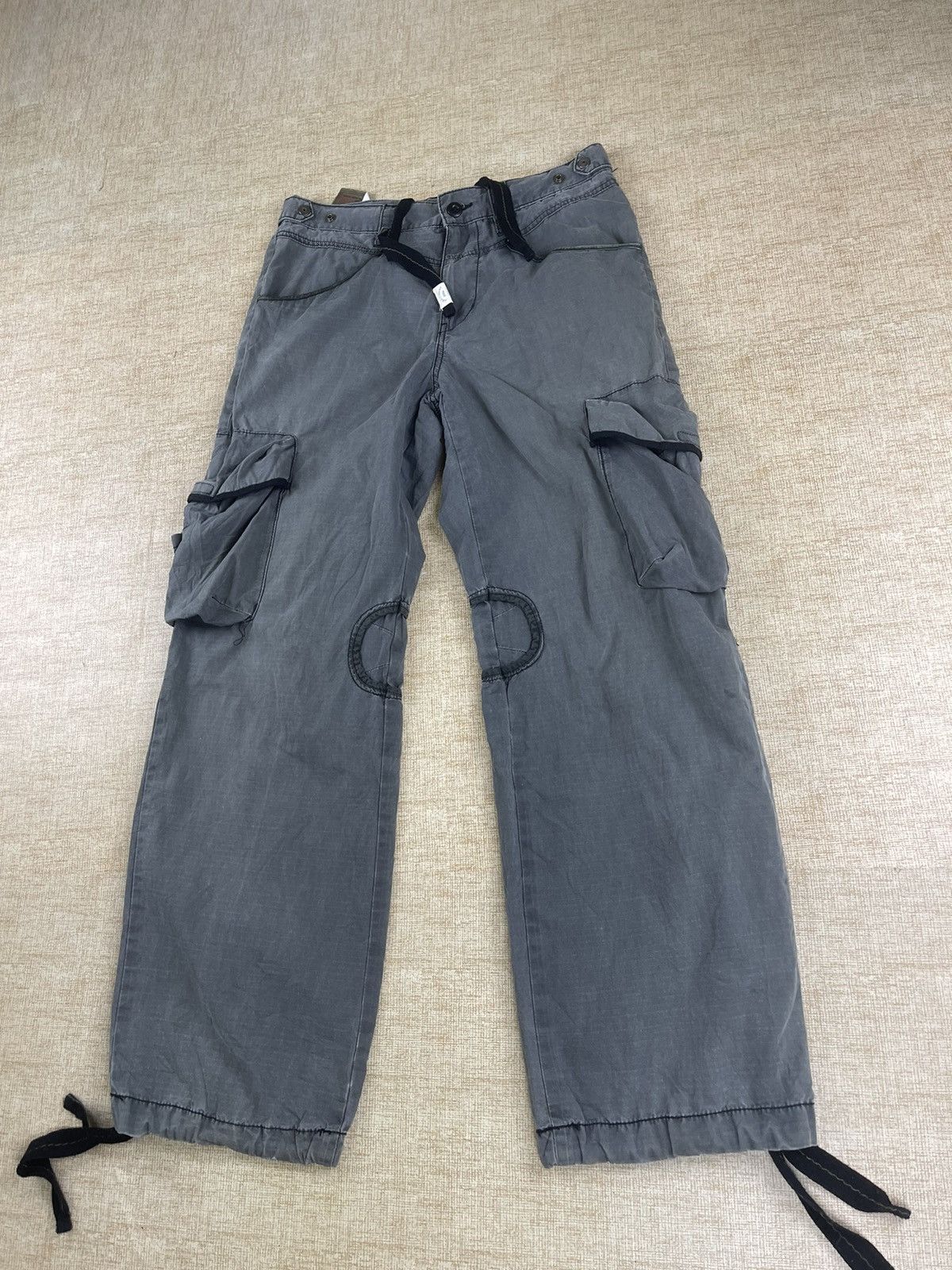 Vintage PPFM Yellow Riot Punks! Bondage Multipocket Pants