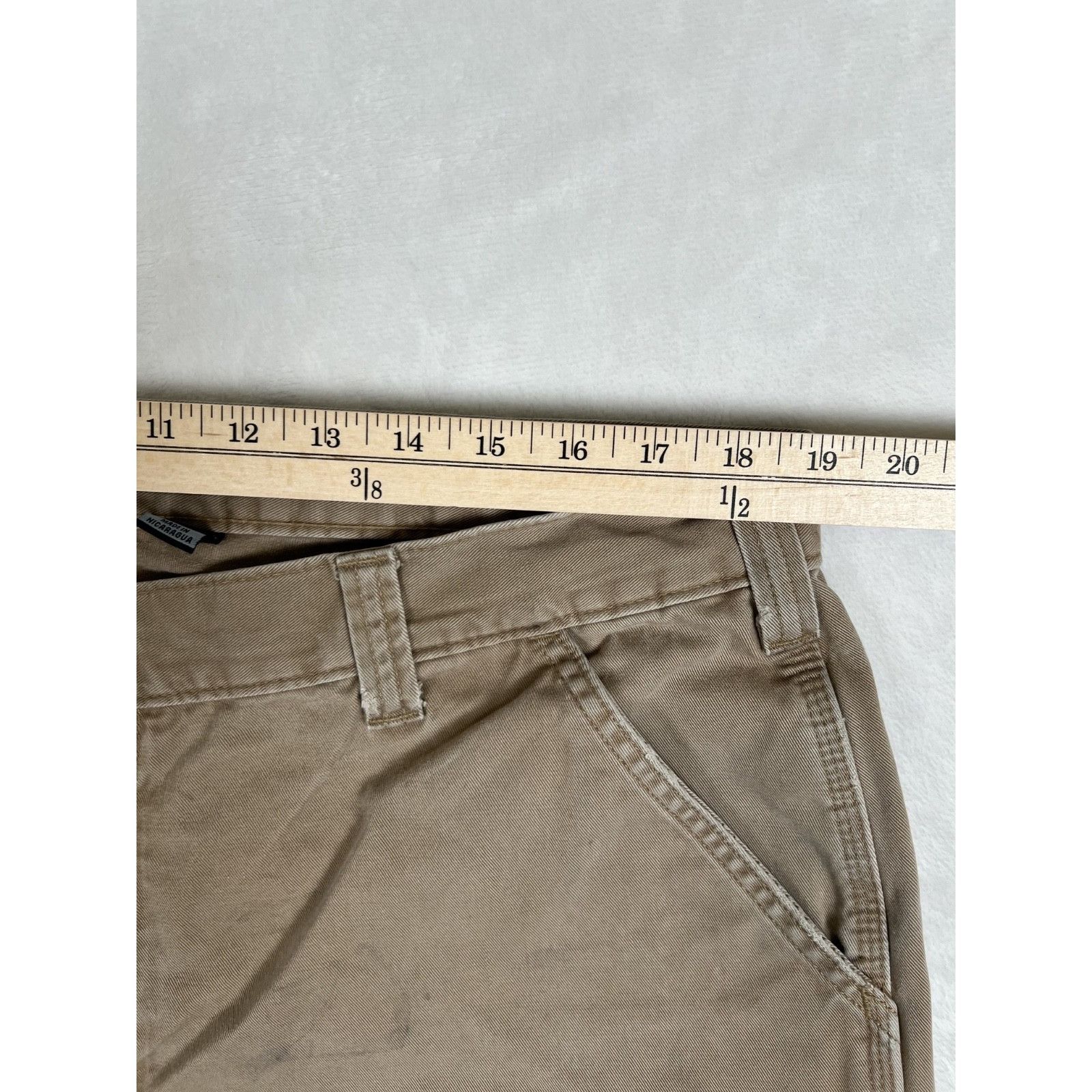 Carhartt Carhartt Work Pants B324 DKH 38×30 Relaxed Fit Distressed Kh Size US 38 / EU 54 - 7 Thumbnail