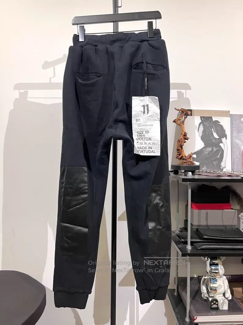 Boris Bidjan Saberi Boris Bidjan Saberi Size XS P3 cotton fleece printed jogger Size US 26 / EU 42 - 2 Thumbnail