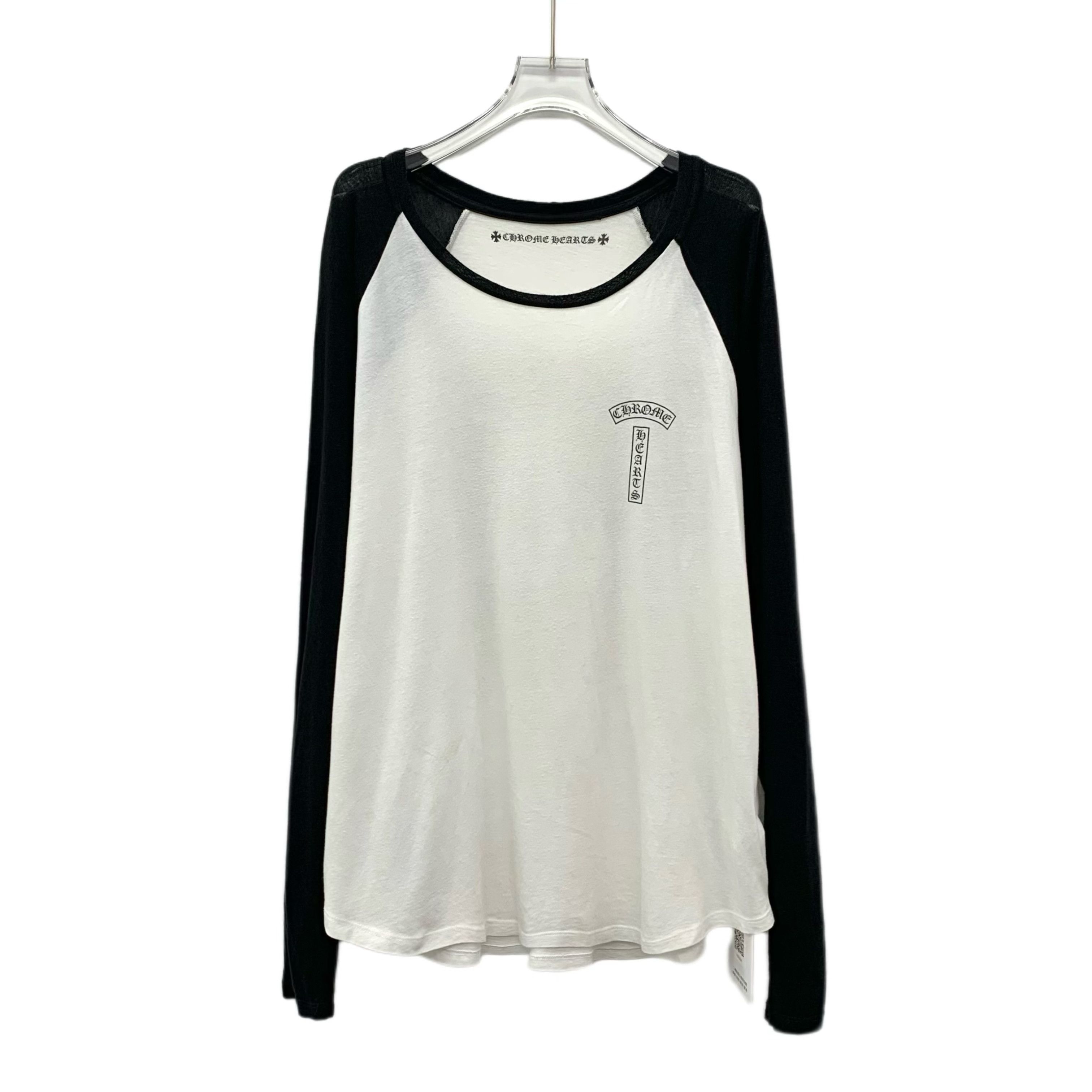 Chrome Hearts Chrome Hearts White Sanskrit Print Long Sleeve Tee (L) Size US L / EU 52-54 / 3 - 1 Thumbnail