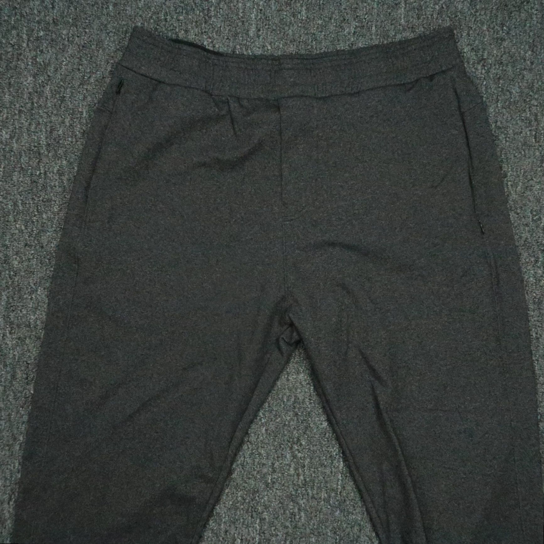 Vintage Public Rec Pants Mens 34x32 Gray All Day Every Day Gamechanger Stretch Tech Comfort Elastic Waist Lightweight Pockets Flat Front Chino Straight Zip Size US 34 / EU 50 - 2 Thumbnail