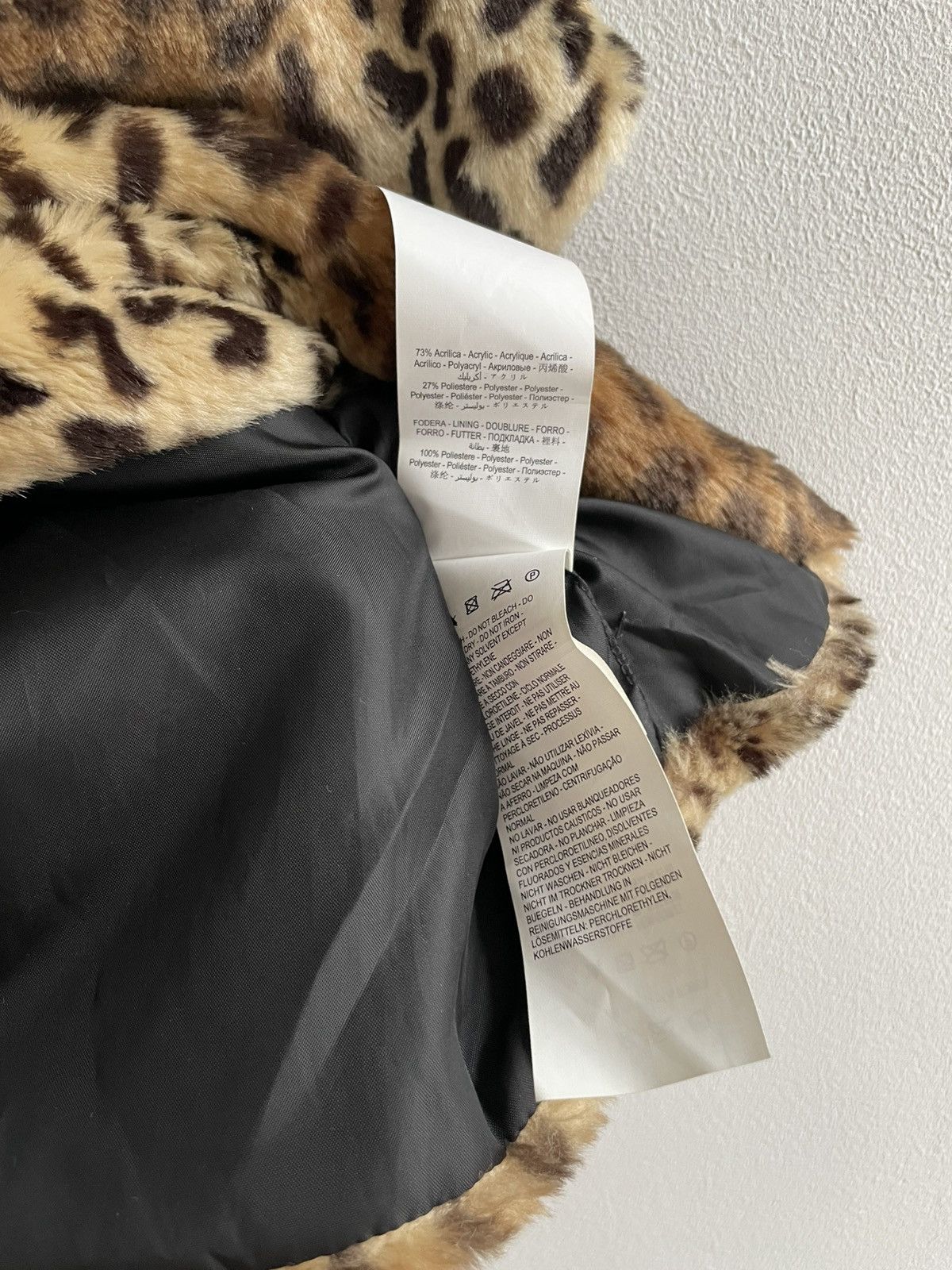 Miss Sixty Miss Sixty Vest Jacket Leopard Pattern Print Y2K Avant Garde Size S / US 4 / IT 40 - 7 Thumbnail
