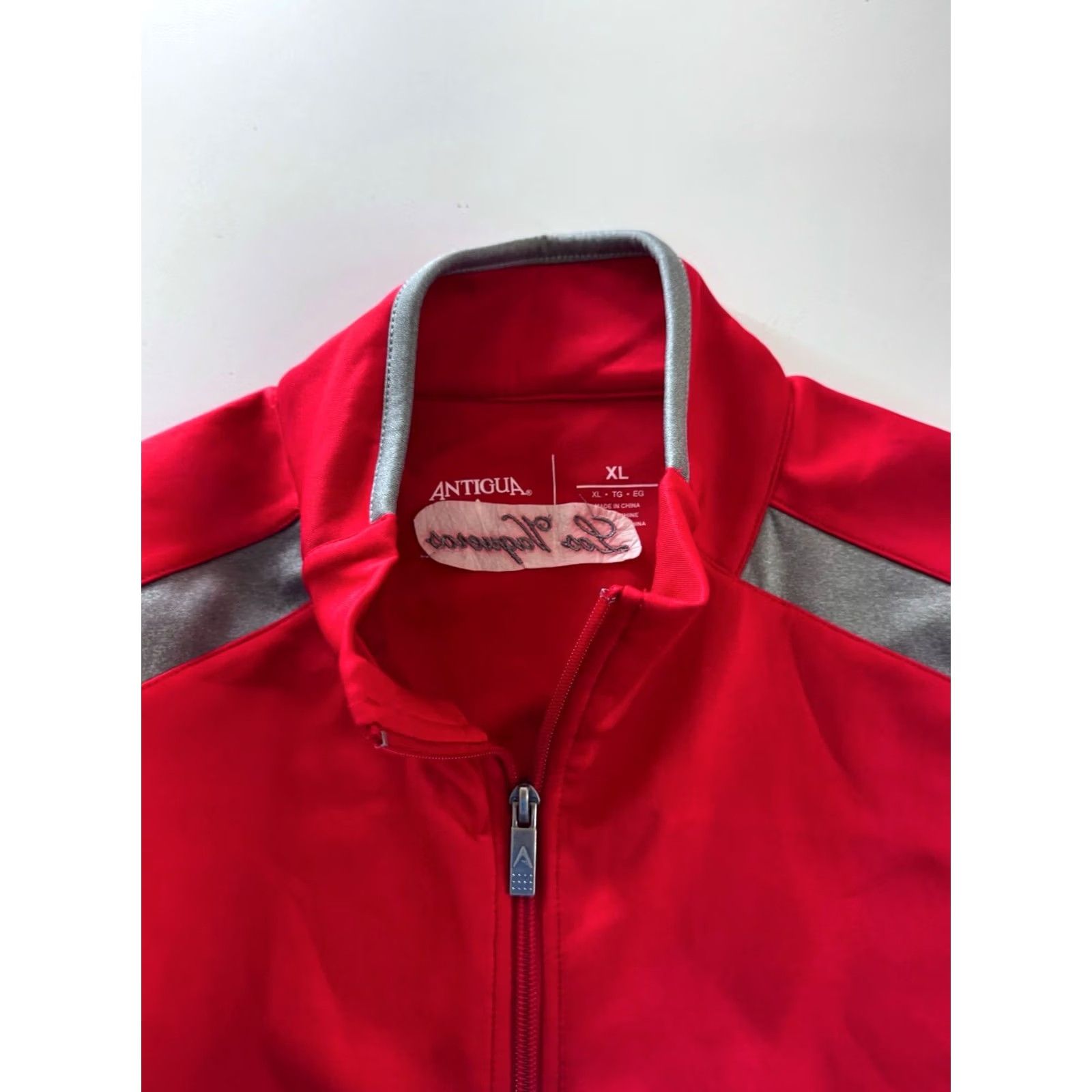 Vintage Antigua Embroidered Los Vaqueros Red Zippered Track SWEATER XL Size US XL / EU 56 / 4 - 5 Thumbnail