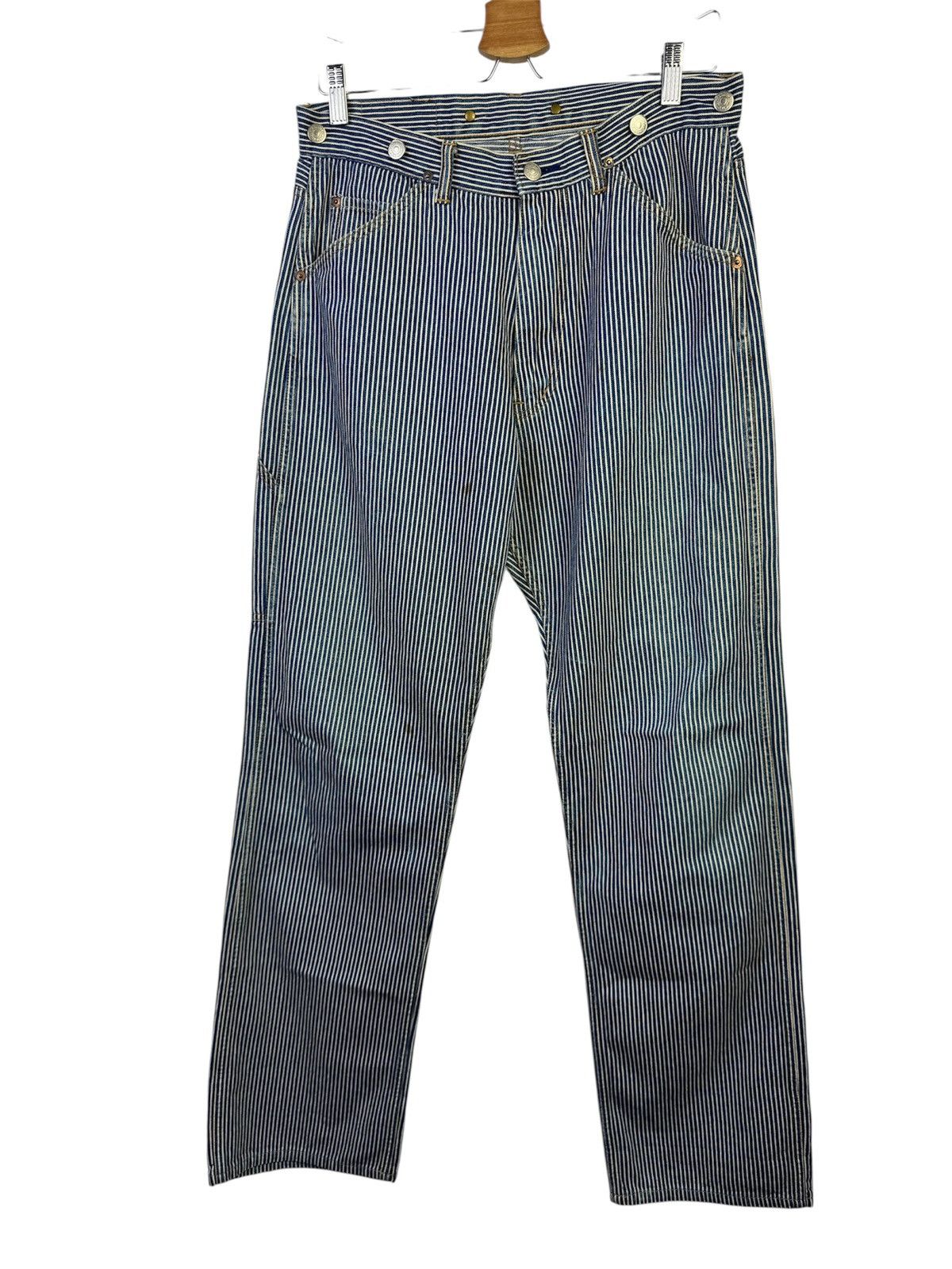 Hysteric Glamour Vintage Hysteric Glamour Hikory Carpanter Pants Size US 32 / EU 48 - 1 Thumbnail