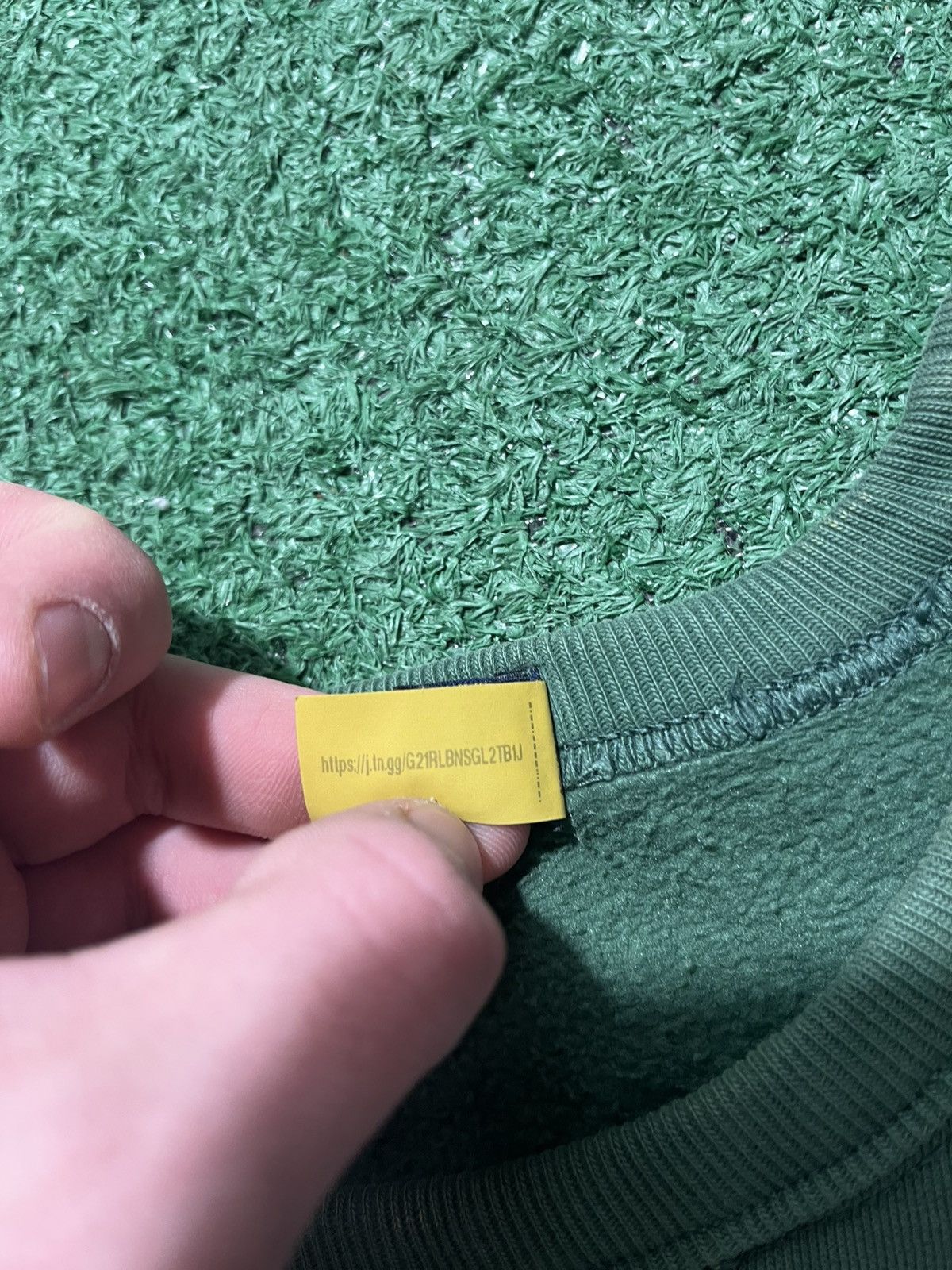 Polo Ralph Lauren Polo ralph lauren vintage sweatshirt khaki boxy Size US XXL / EU 58 / 5 - 5 Thumbnail